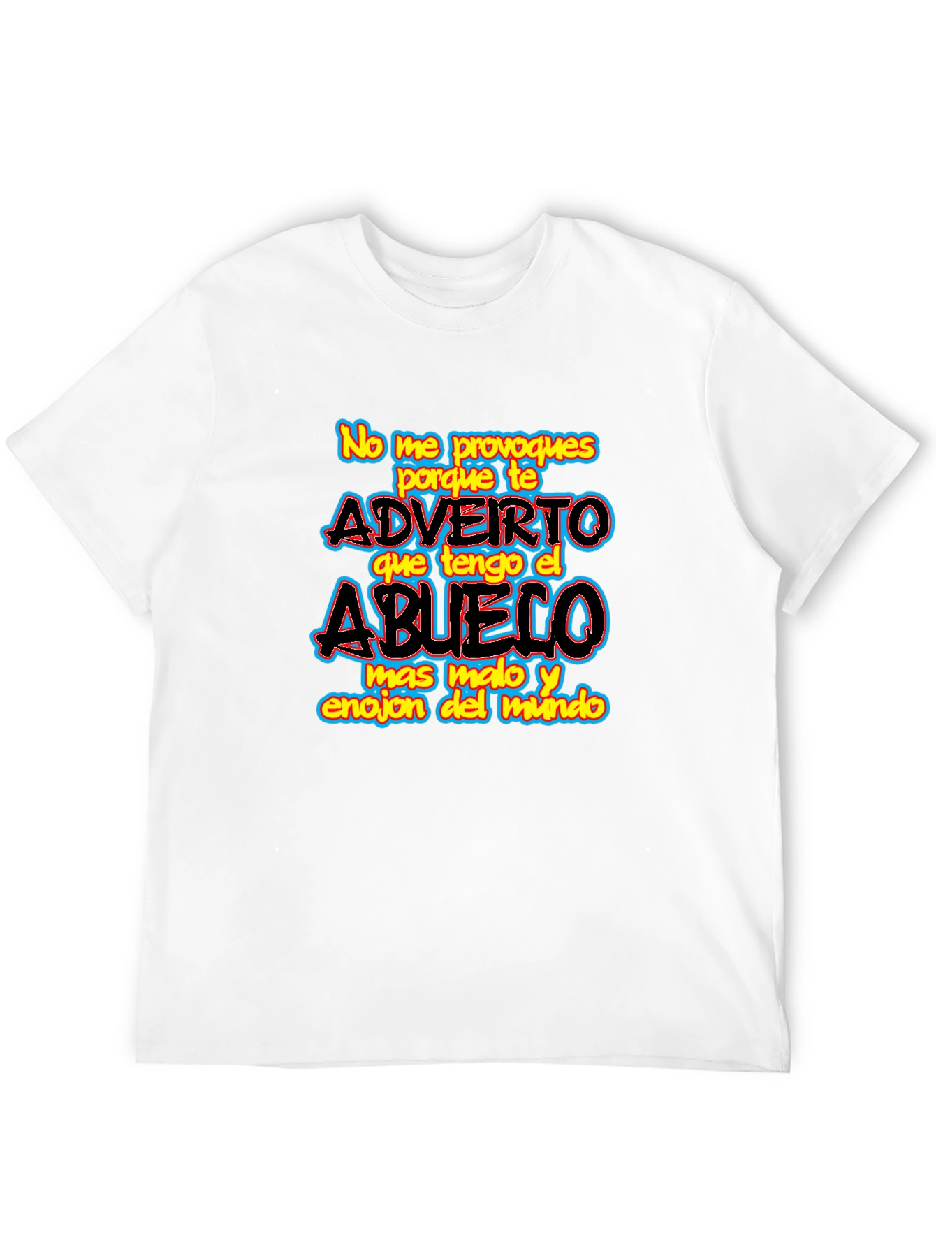 Funny Grandpa T-Shirt:  Dont Provoke Me!