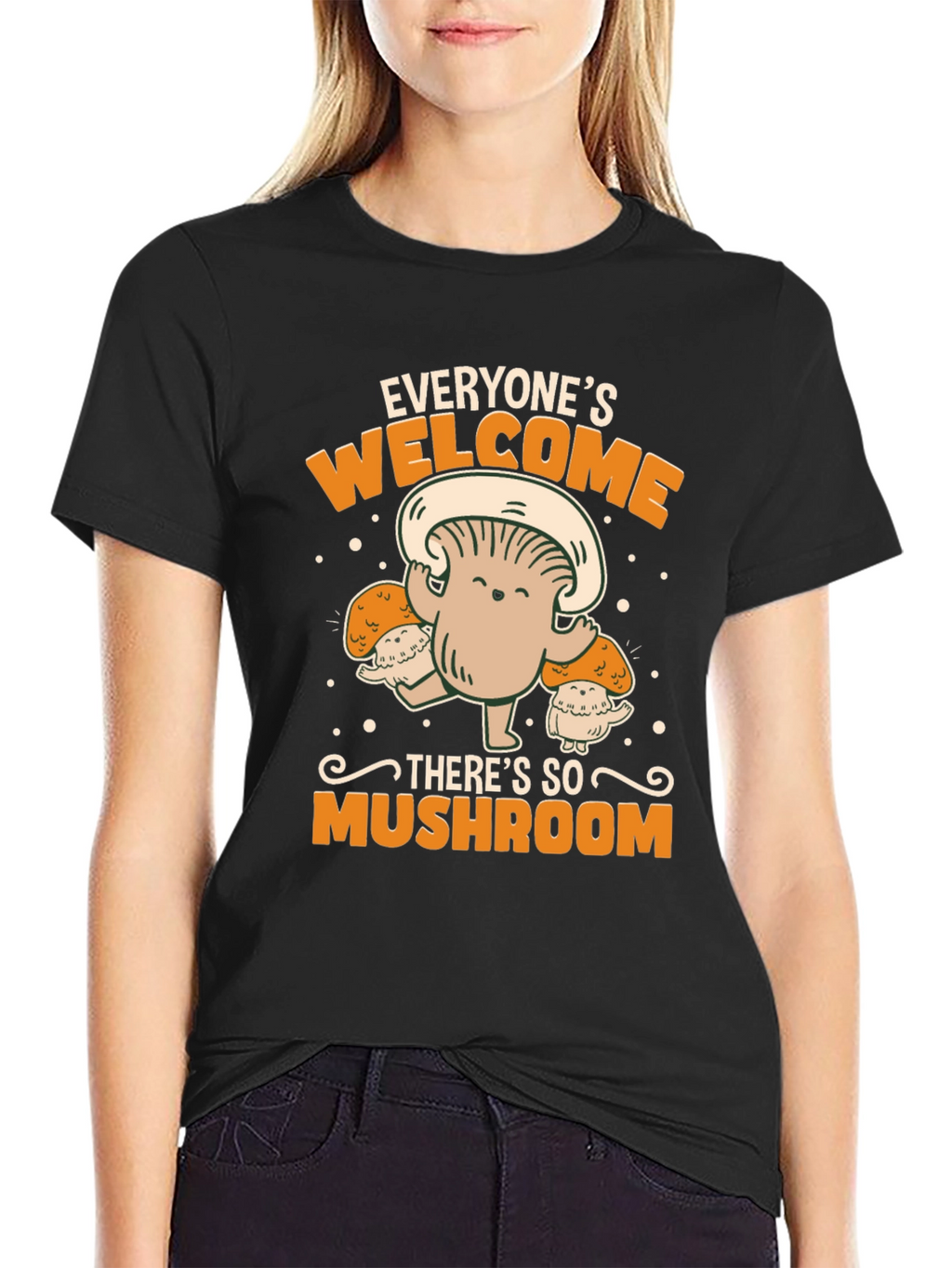 Everyones Welcome Mushroom Graphic Tee
