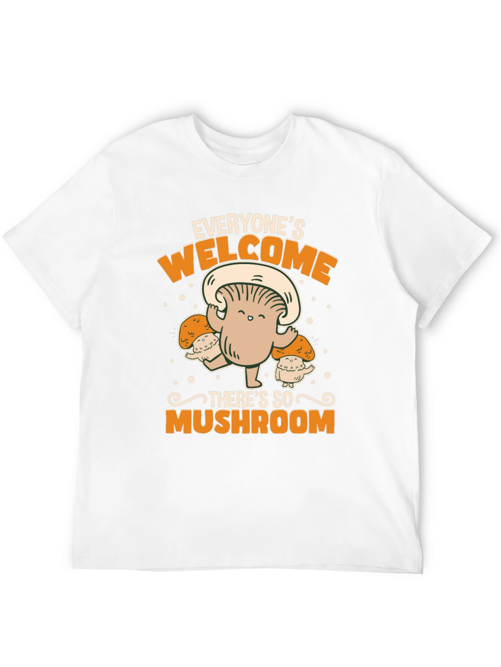 Everyones Welcome Mushroom Graphic Tee