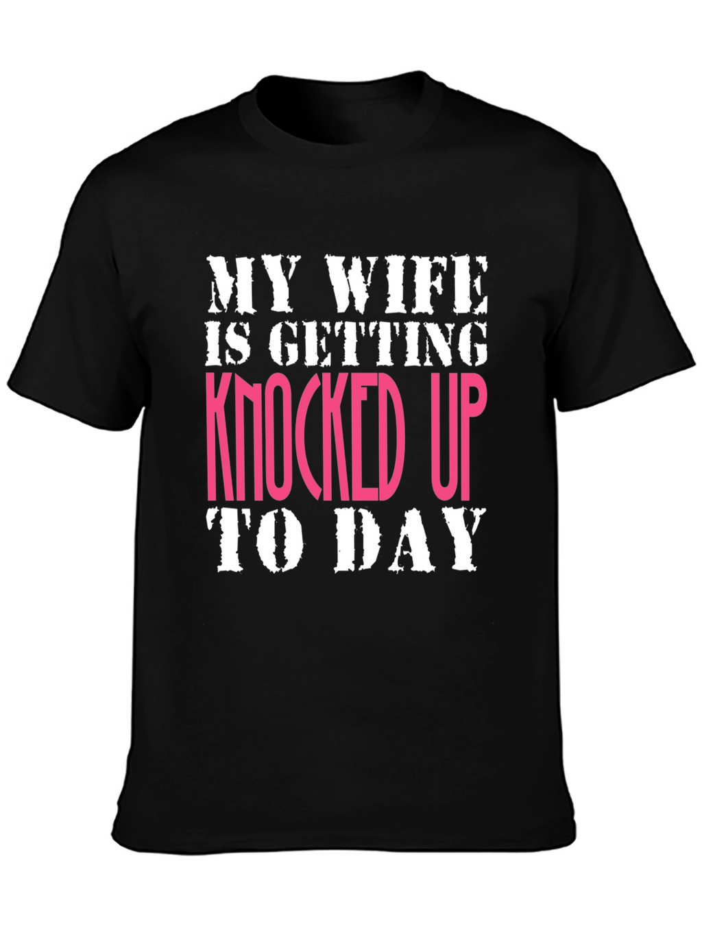 Funny Knocked Up Graphic Tee - Expecting Dad T-Shirt