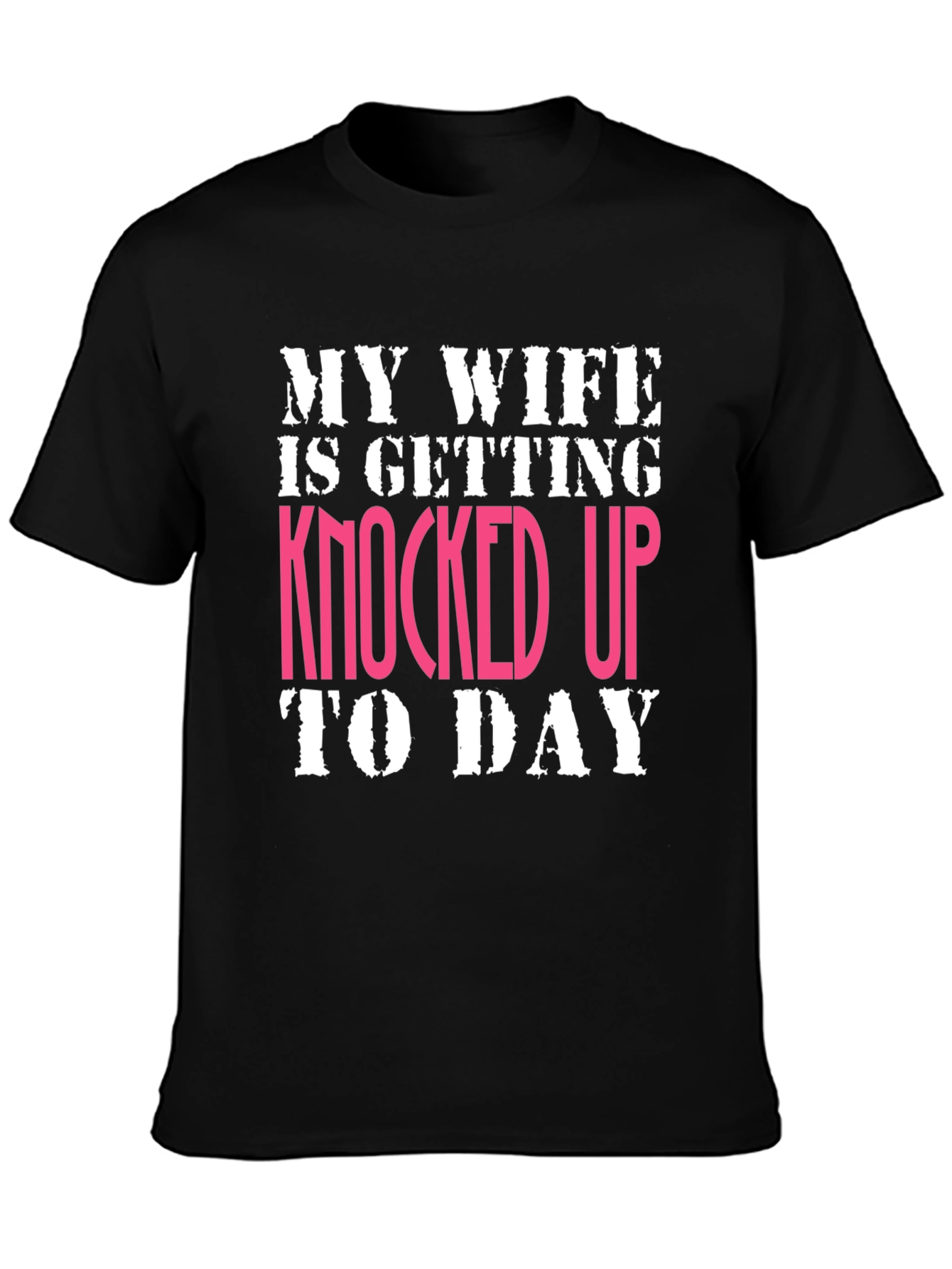Funny Knocked Up Graphic Tee - Expecting Dad T-Shirt