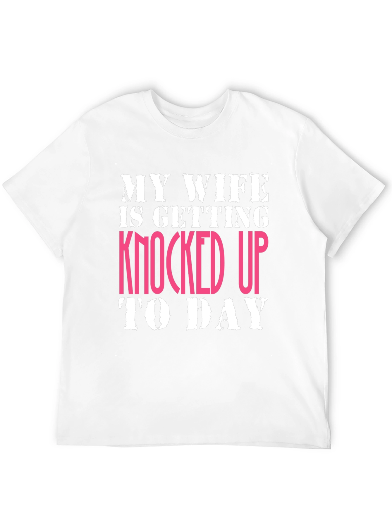 Funny Knocked Up Graphic Tee - Expecting Dad T-Shirt