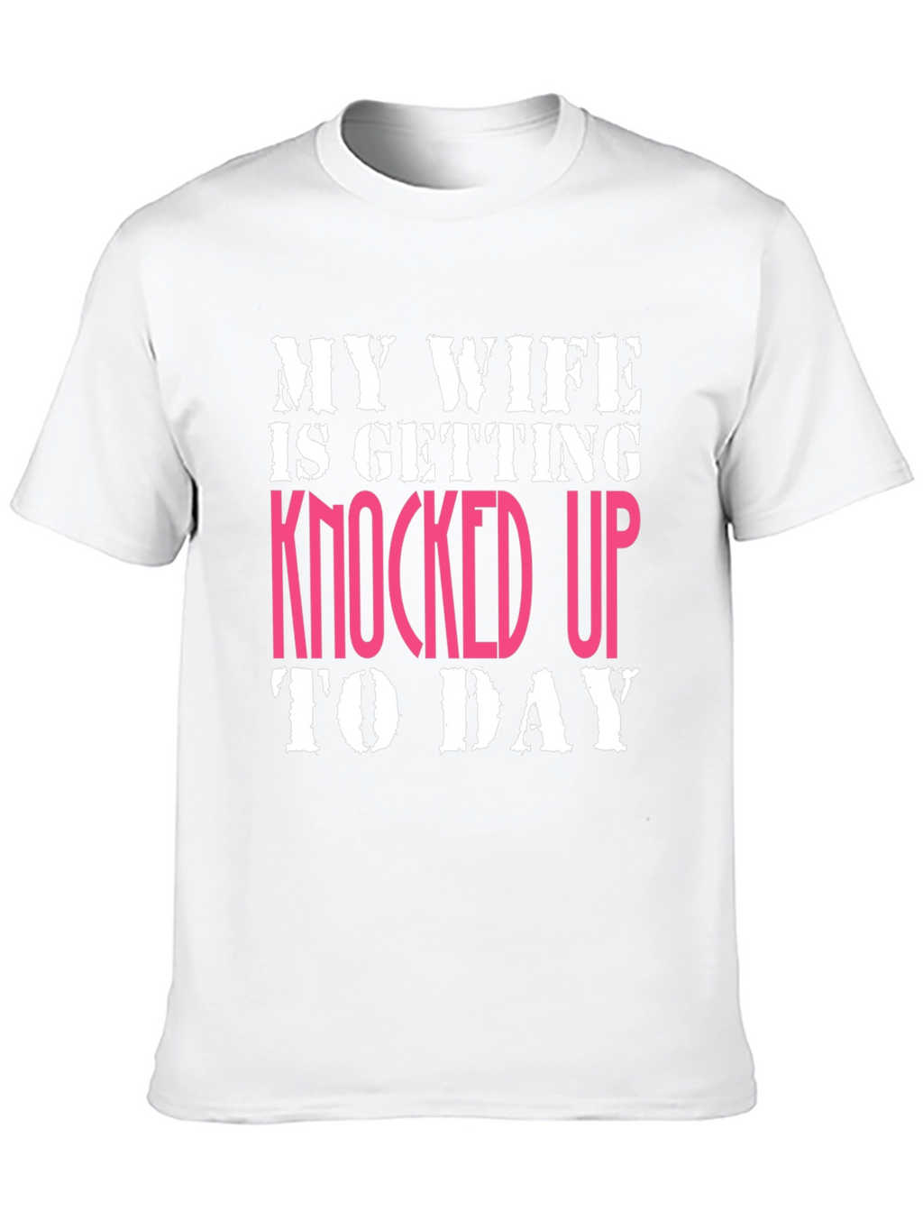 Funny Knocked Up Graphic Tee - Expecting Dad T-Shirt