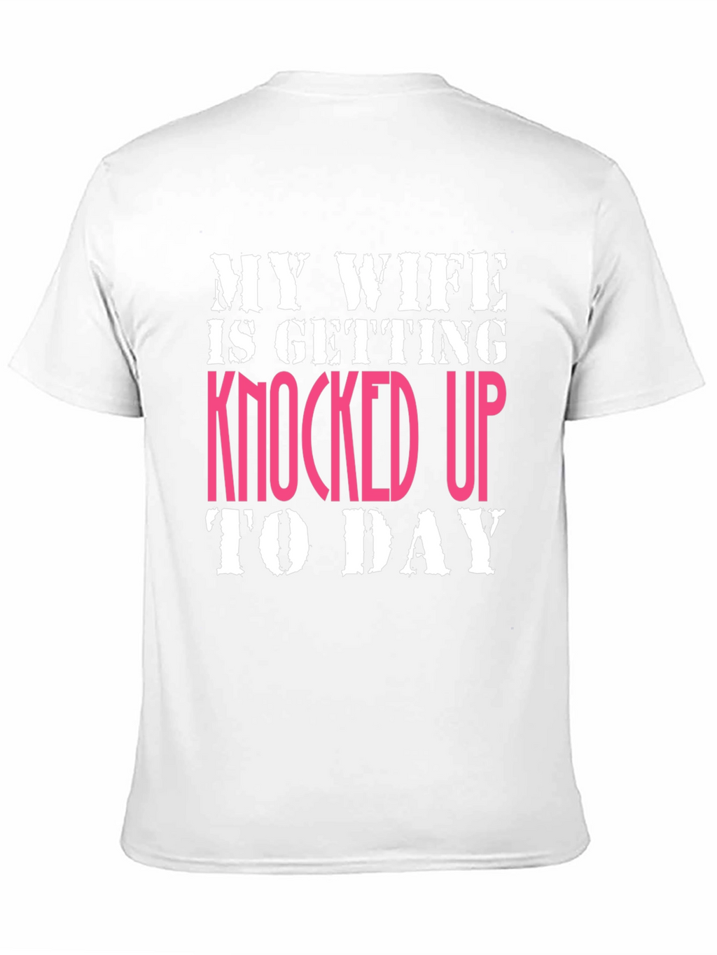 Funny Knocked Up Graphic Tee - Expecting Dad T-Shirt