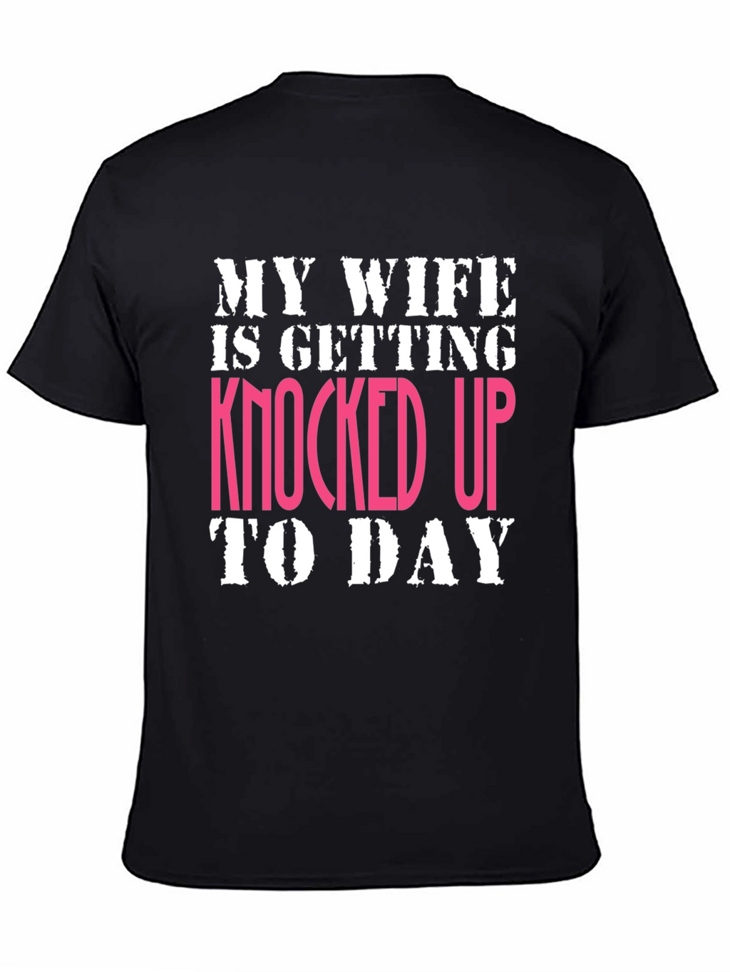 Funny Knocked Up Graphic Tee - Expecting Dad T-Shirt