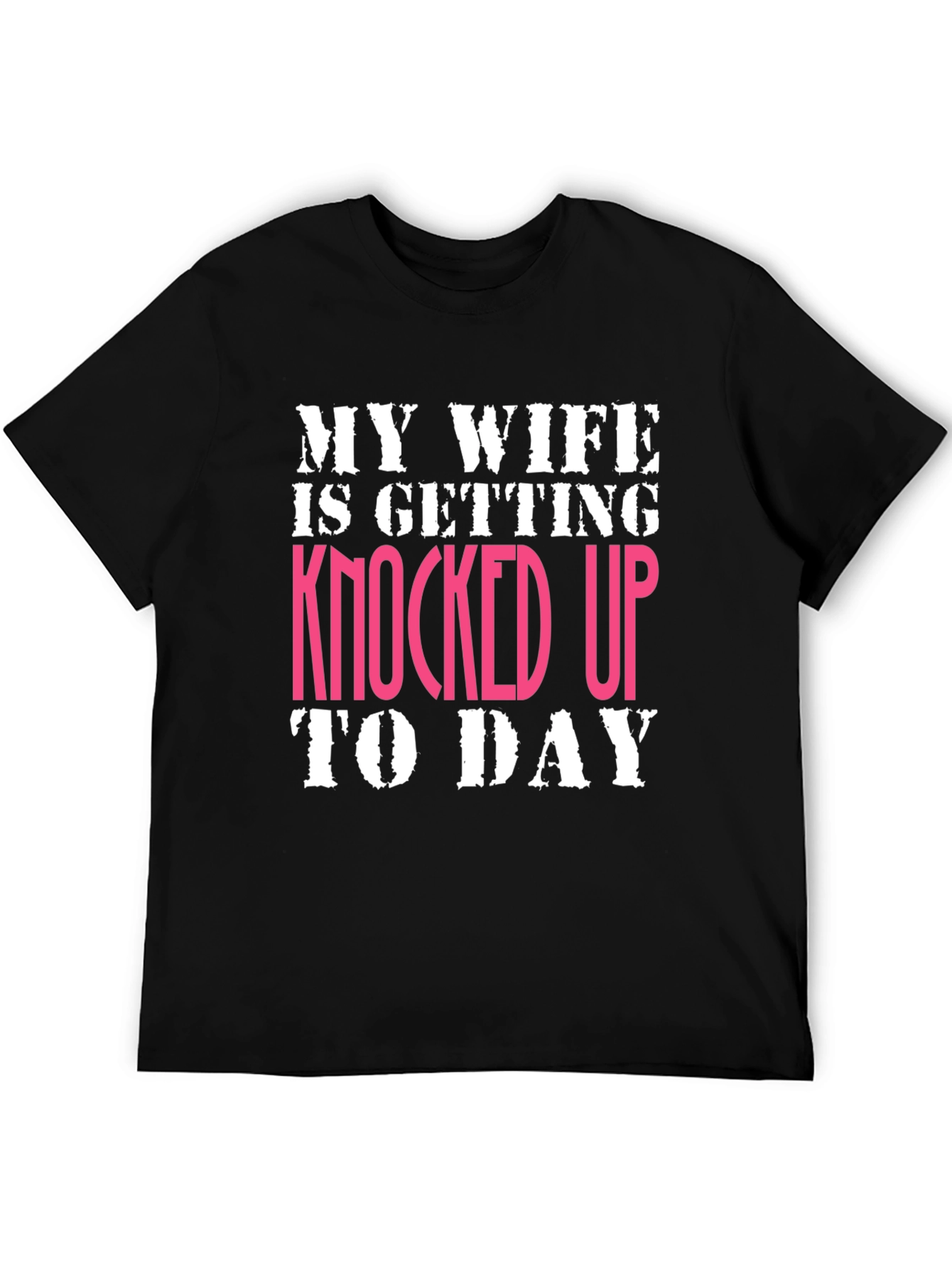 Funny Knocked Up Graphic Tee - Expecting Dad T-Shirt