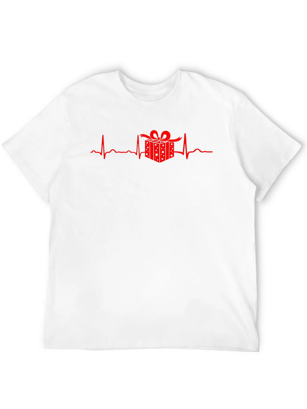 Gift Pulse Tee - Heartbeat Gift Box T-Shirt