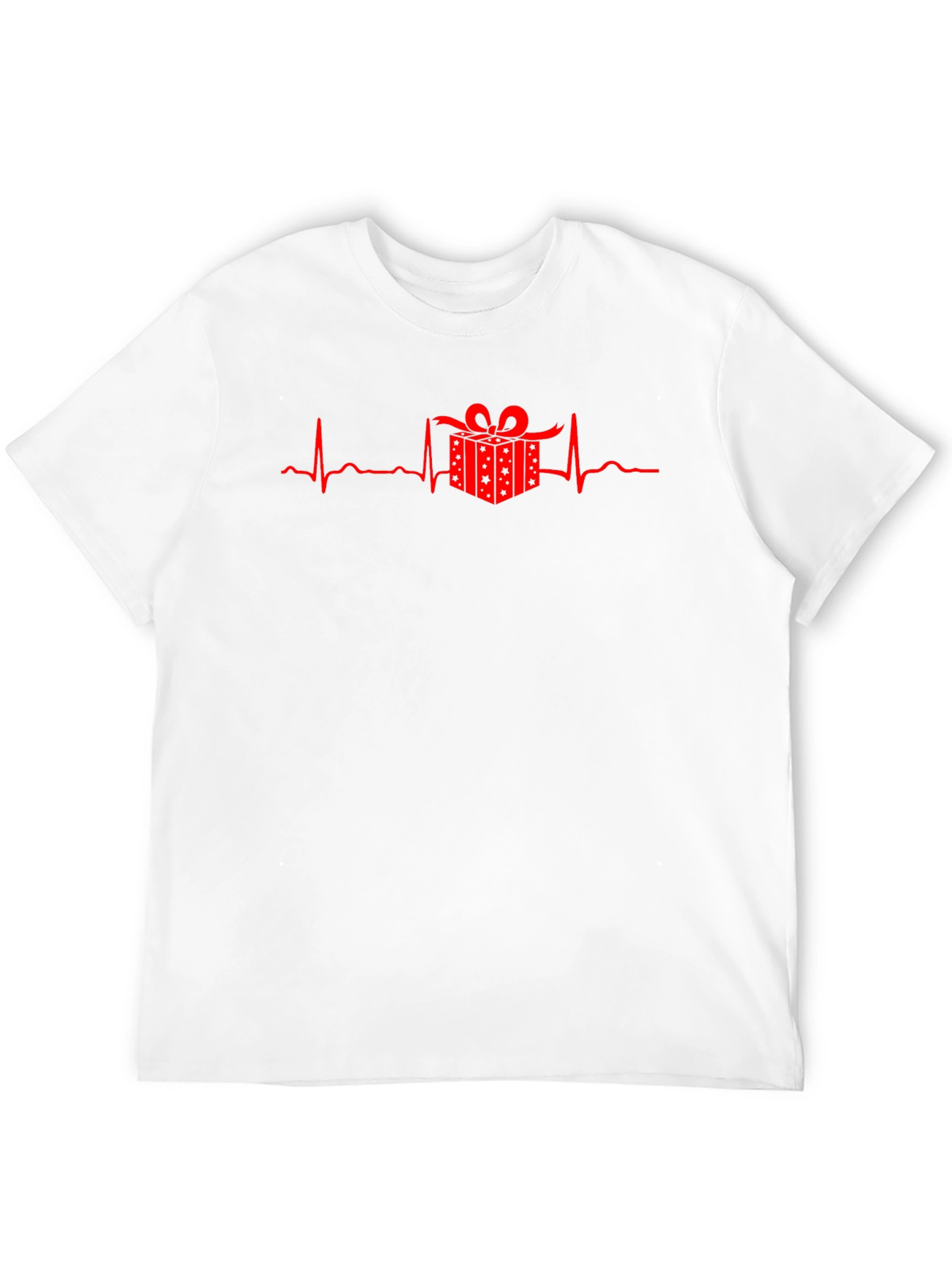 Gift Pulse Tee - Heartbeat Gift Box T-Shirt
