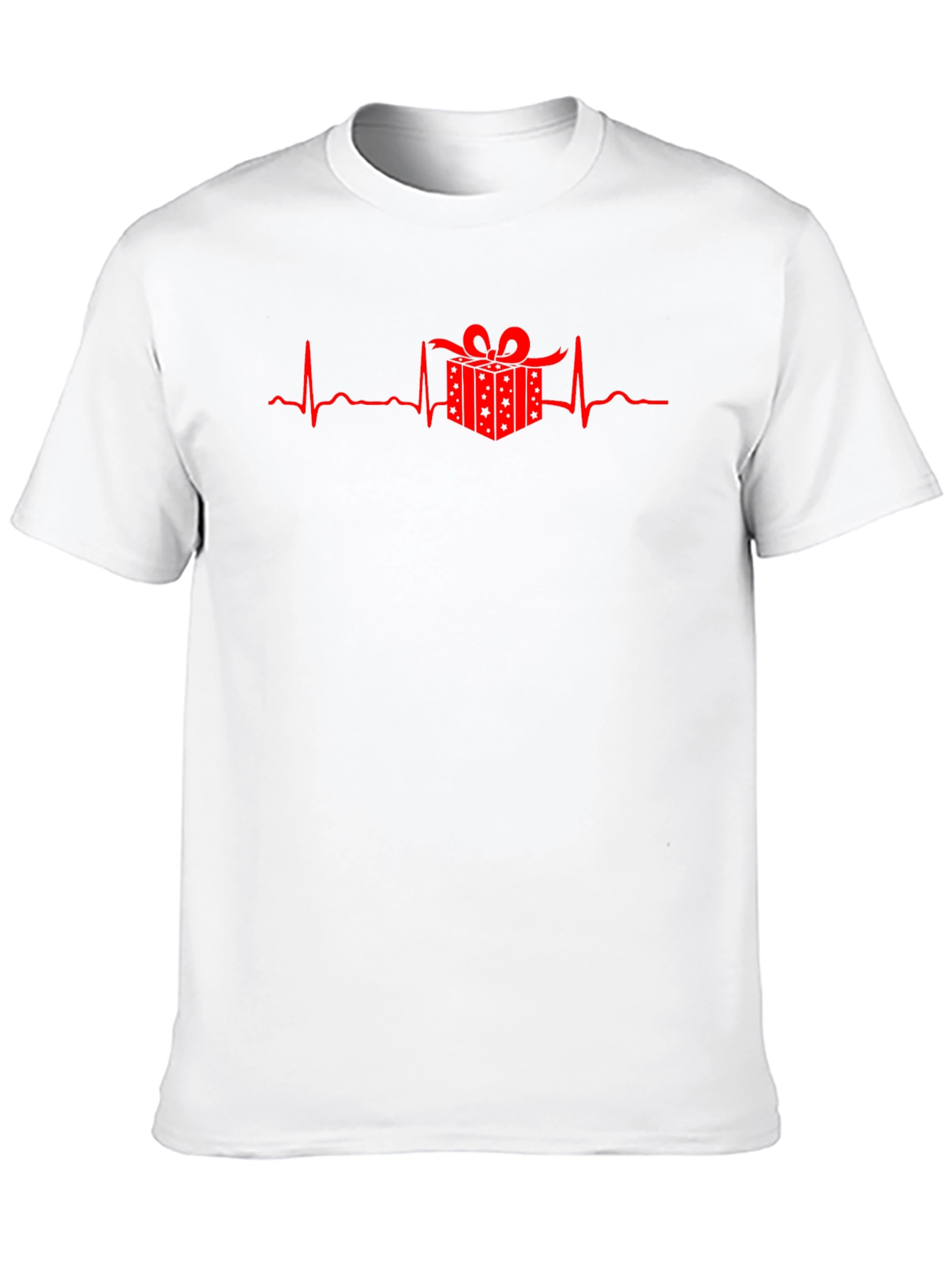 Gift Pulse Tee - Heartbeat Gift Box T-Shirt