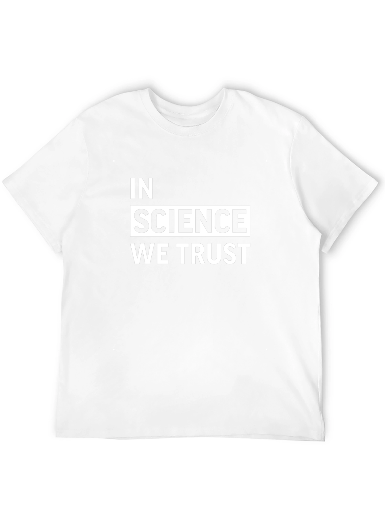 In Science We Trust Black T-Shirt