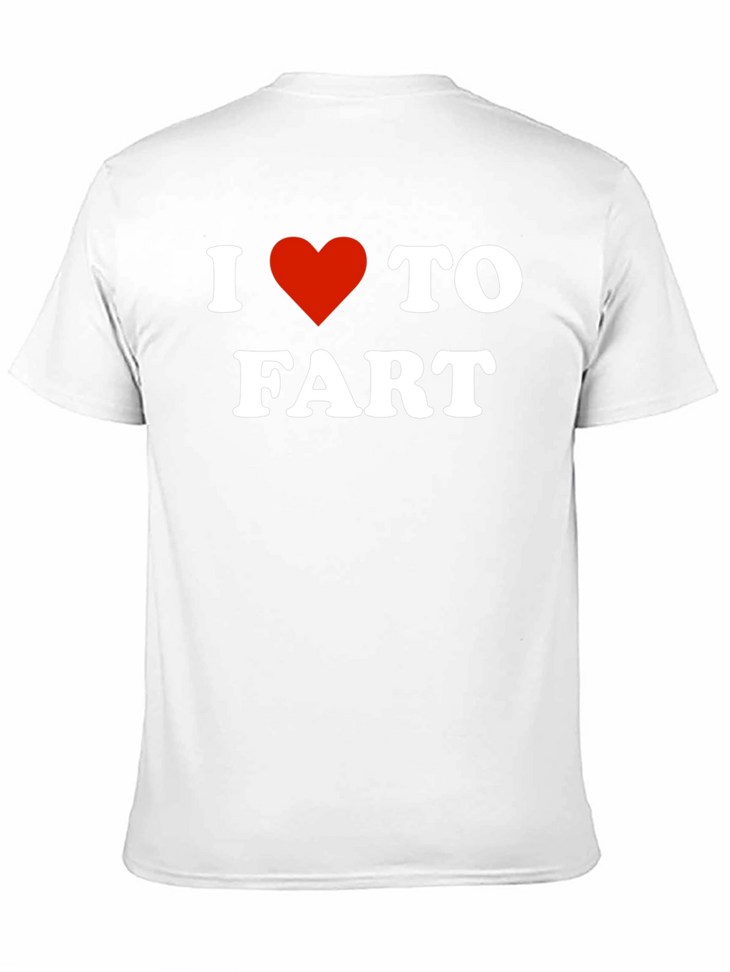 I Heart To Fart Black T-Shirt