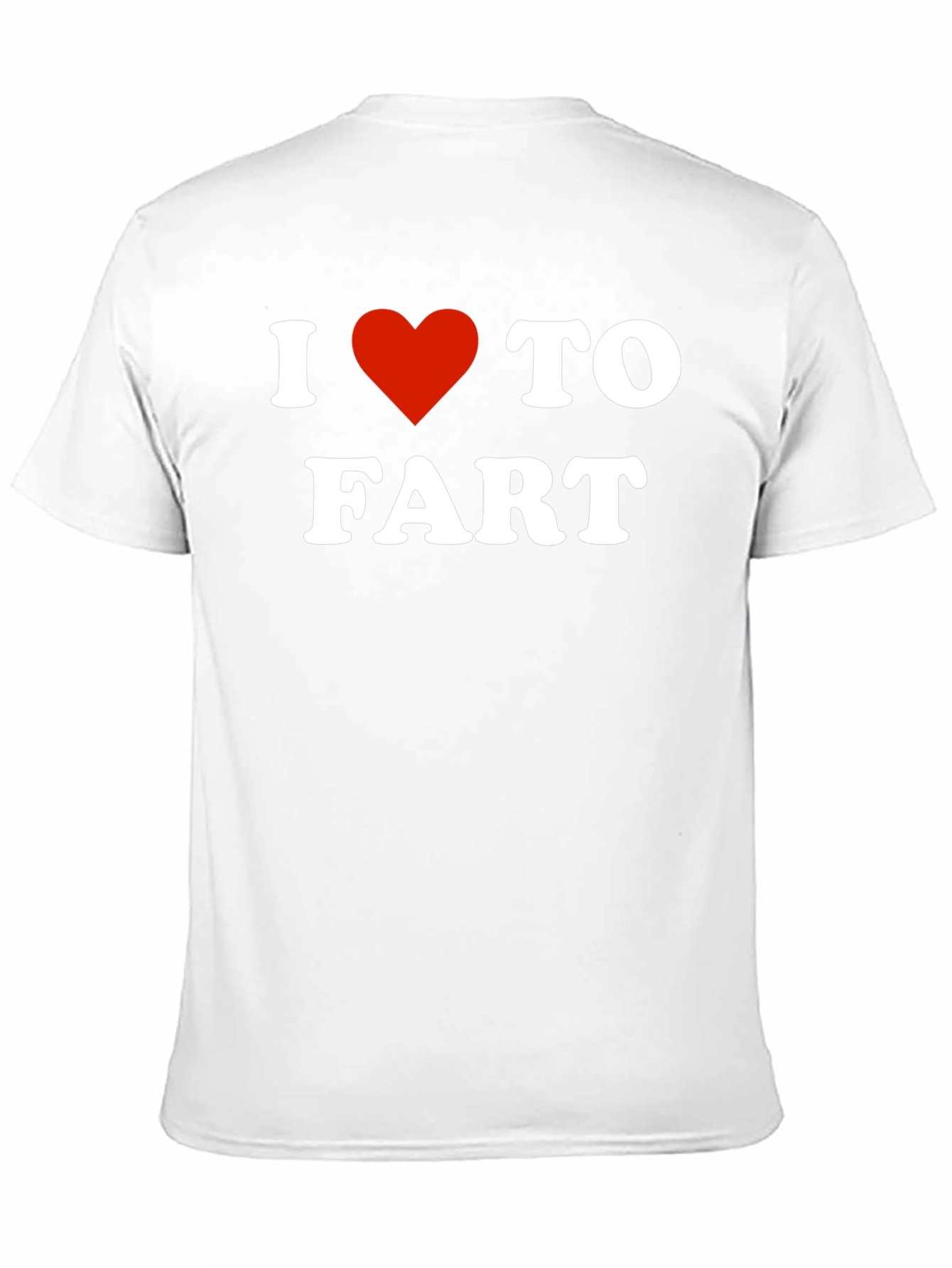 I Heart To Fart Black T-Shirt
