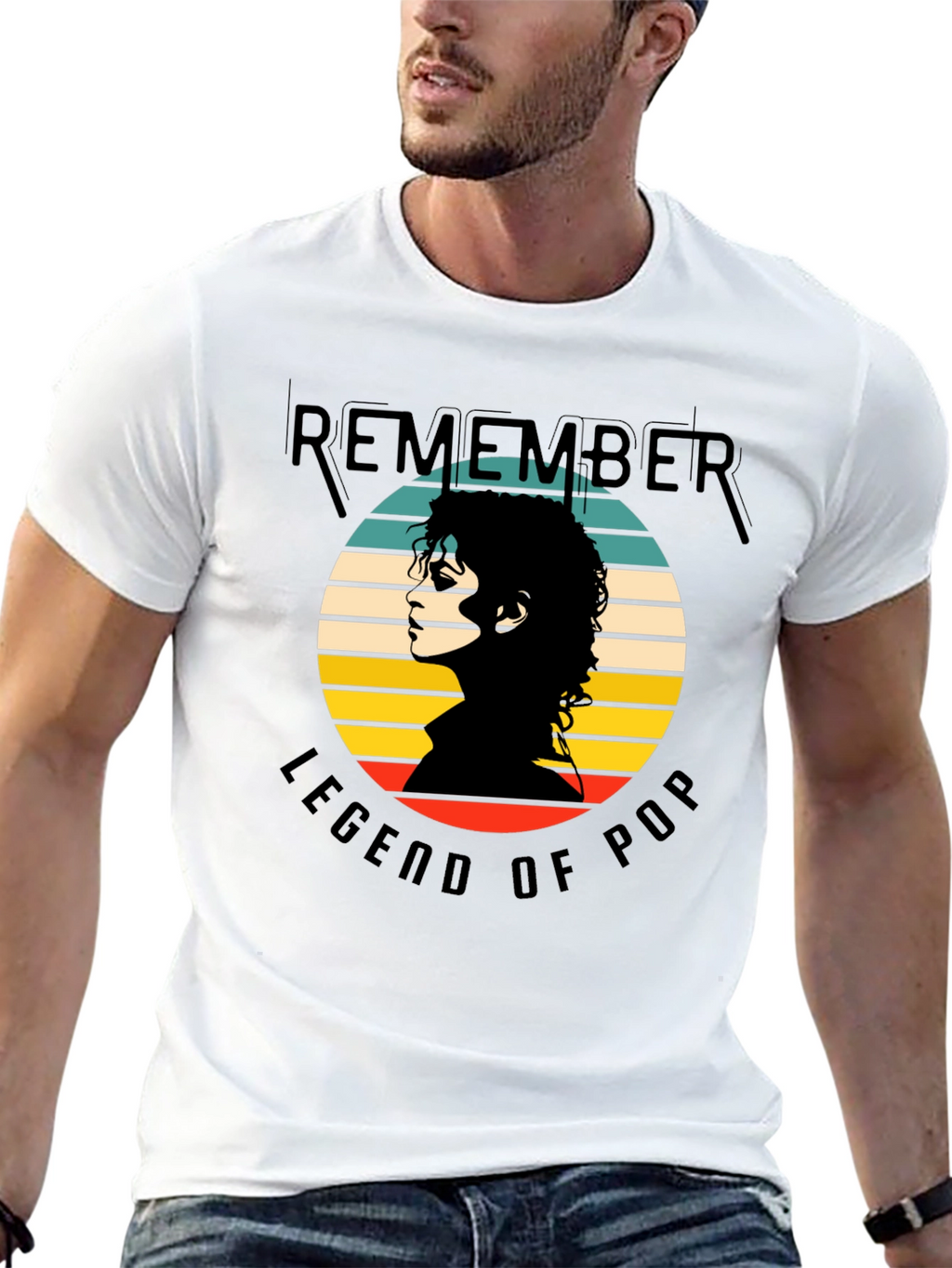 Remember Legend of Pop Graphic Tee