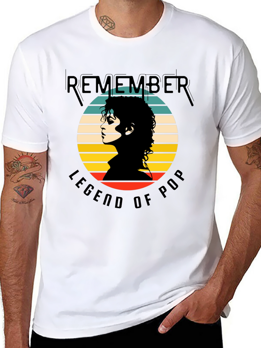 Remember Legend of Pop Graphic Tee