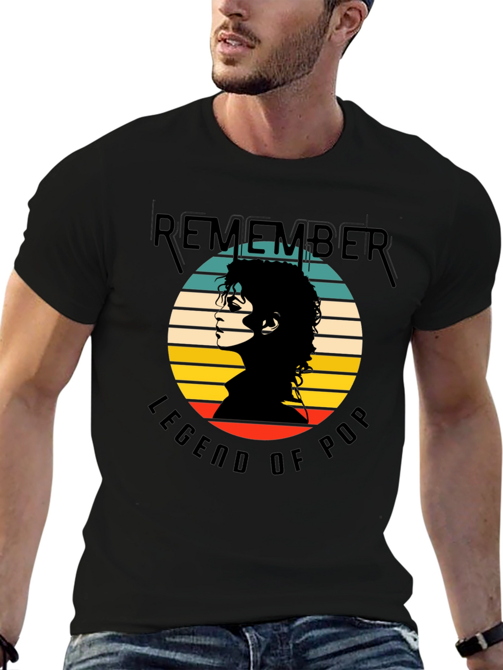 Remember Legend of Pop Graphic Tee