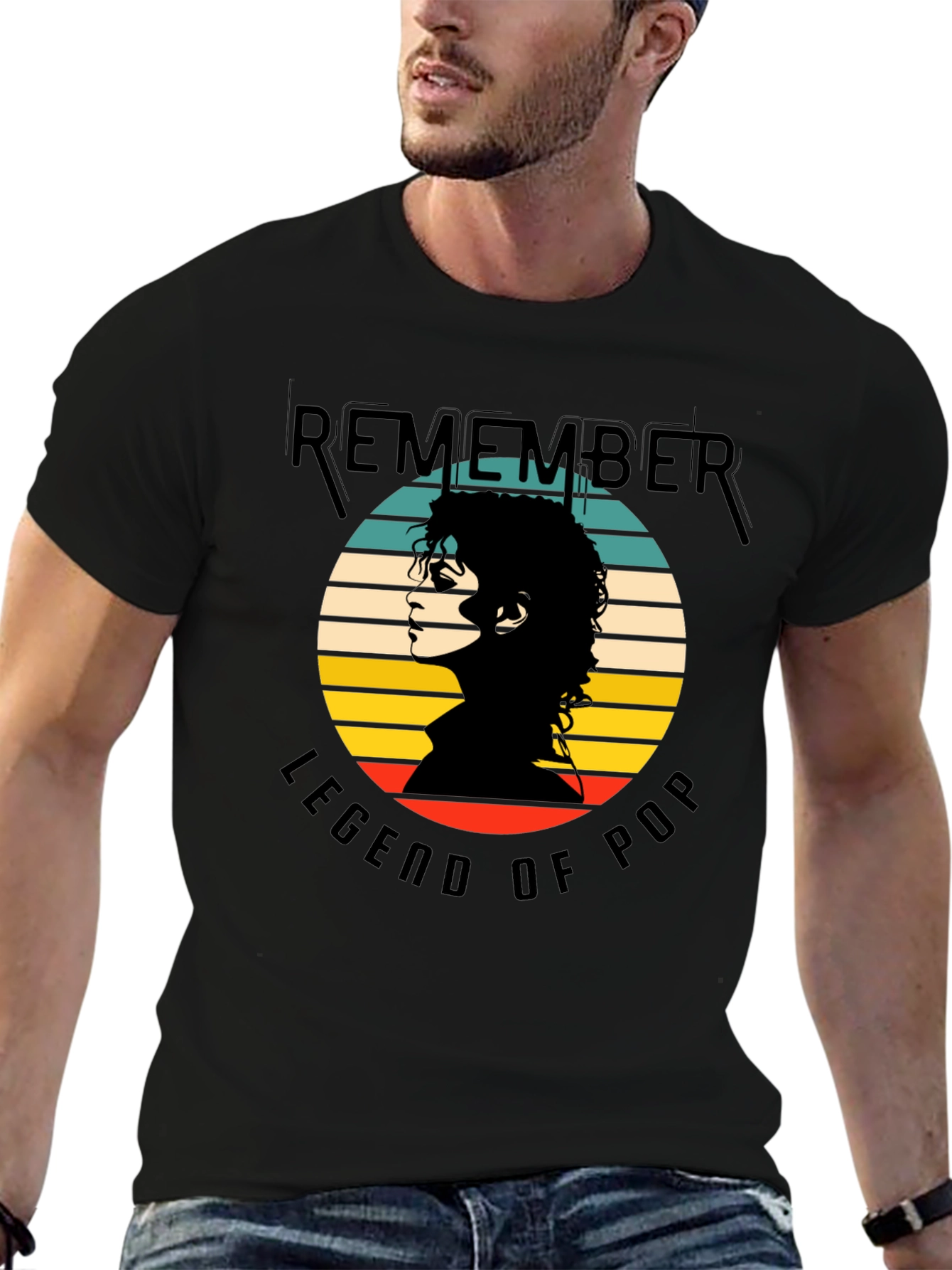Remember Legend of Pop Graphic Tee