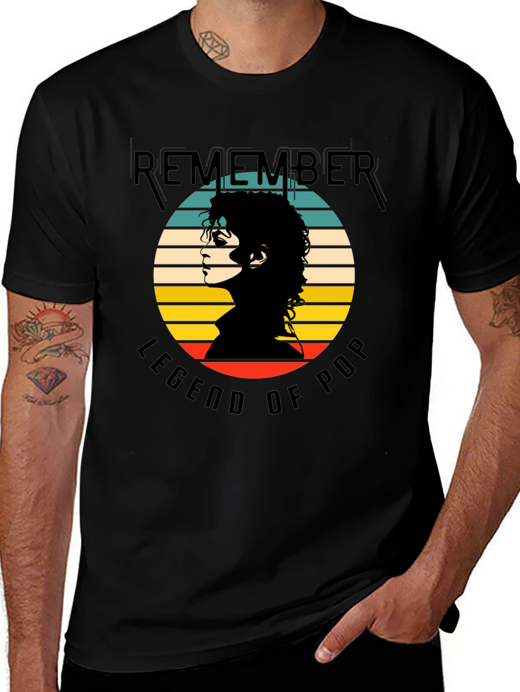 Remember Legend of Pop Graphic Tee