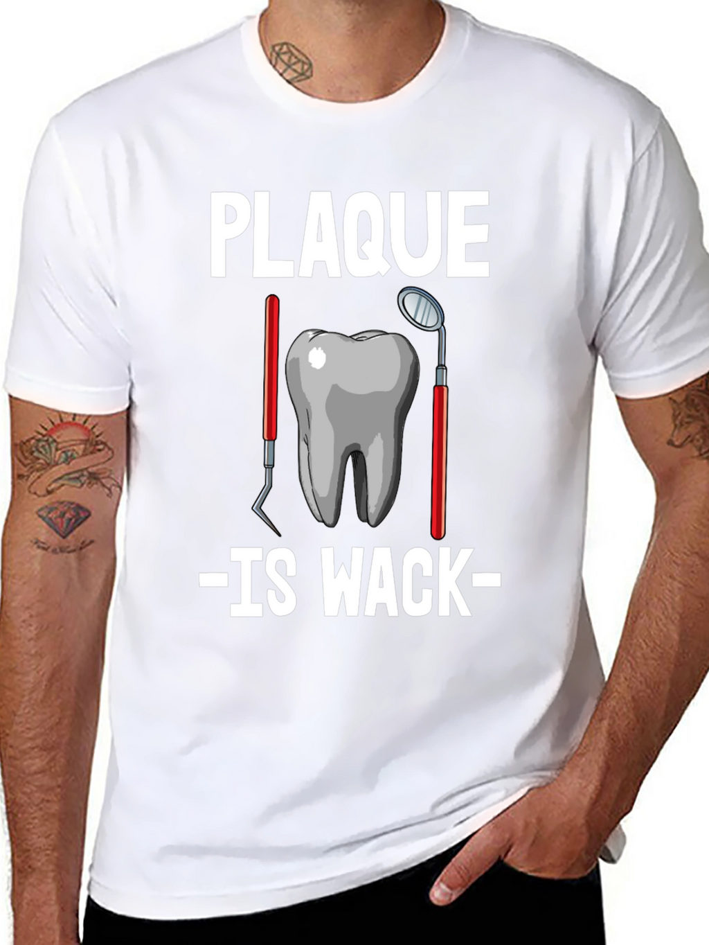 Plaque Is Wack Graphic Tee