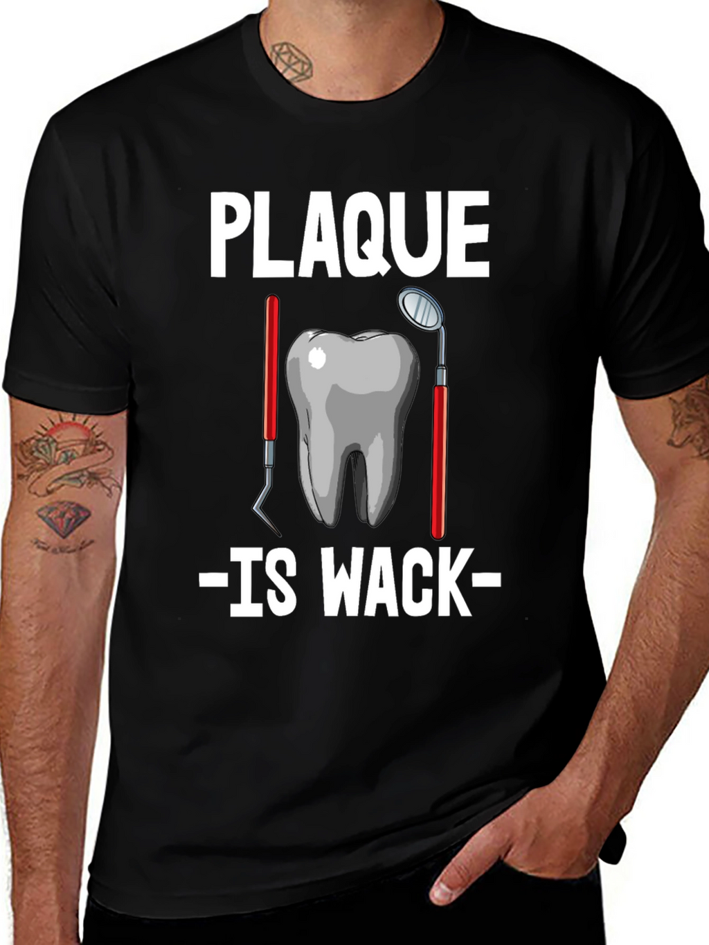 Plaque Is Wack Graphic Tee
