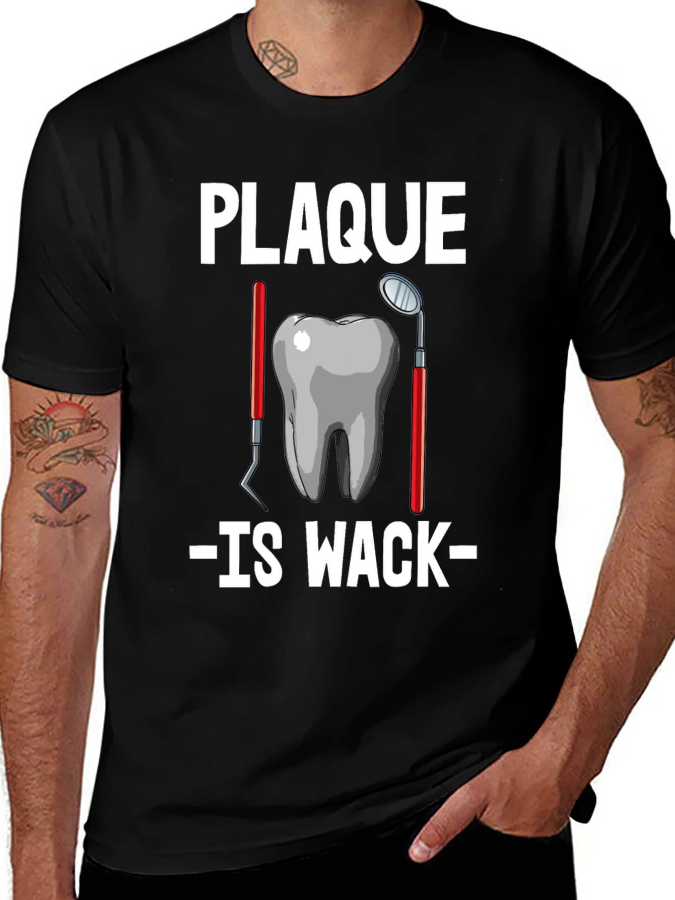 Plaque Is Wack Graphic Tee