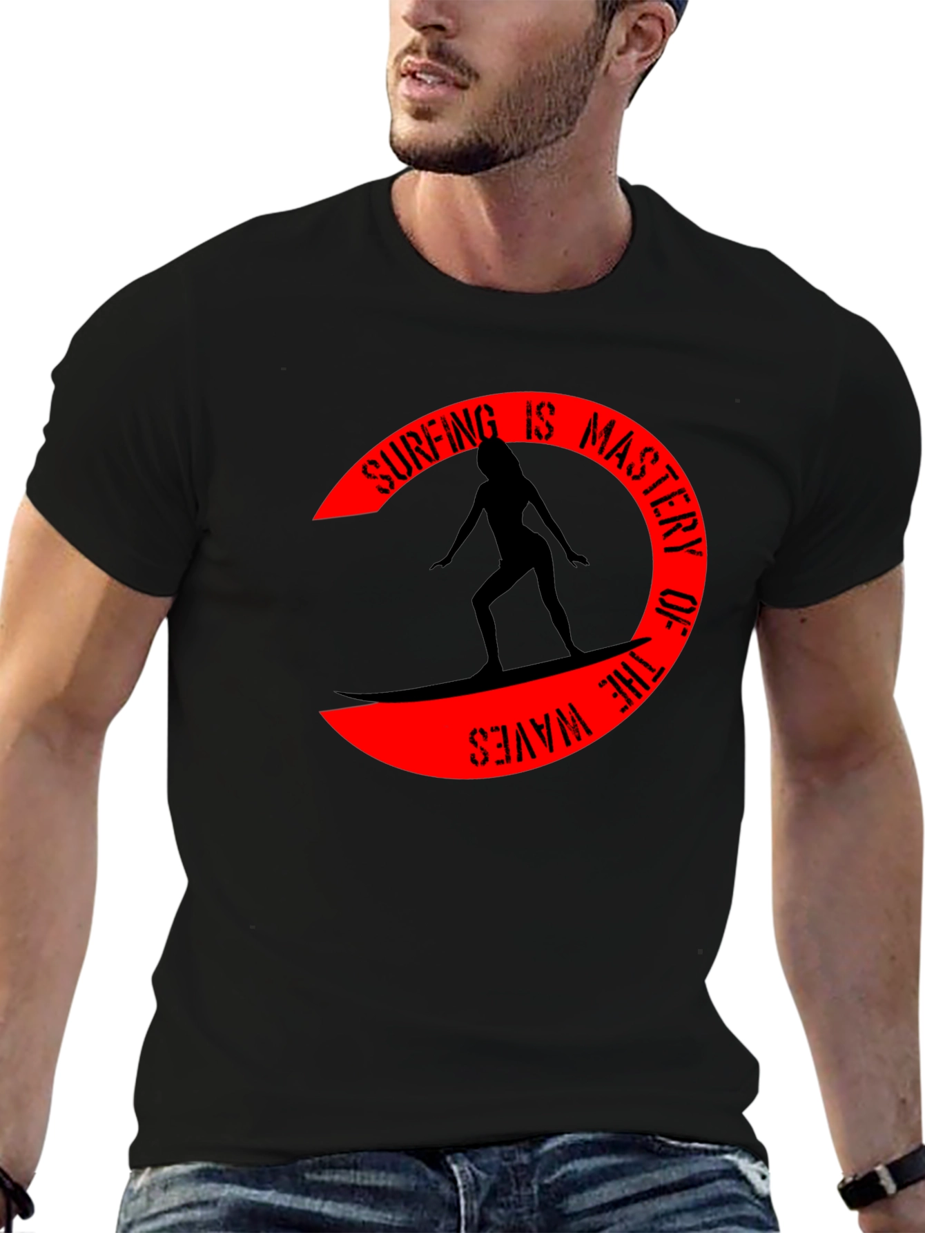 Surfing is Mastery of the Waves T-Shirt