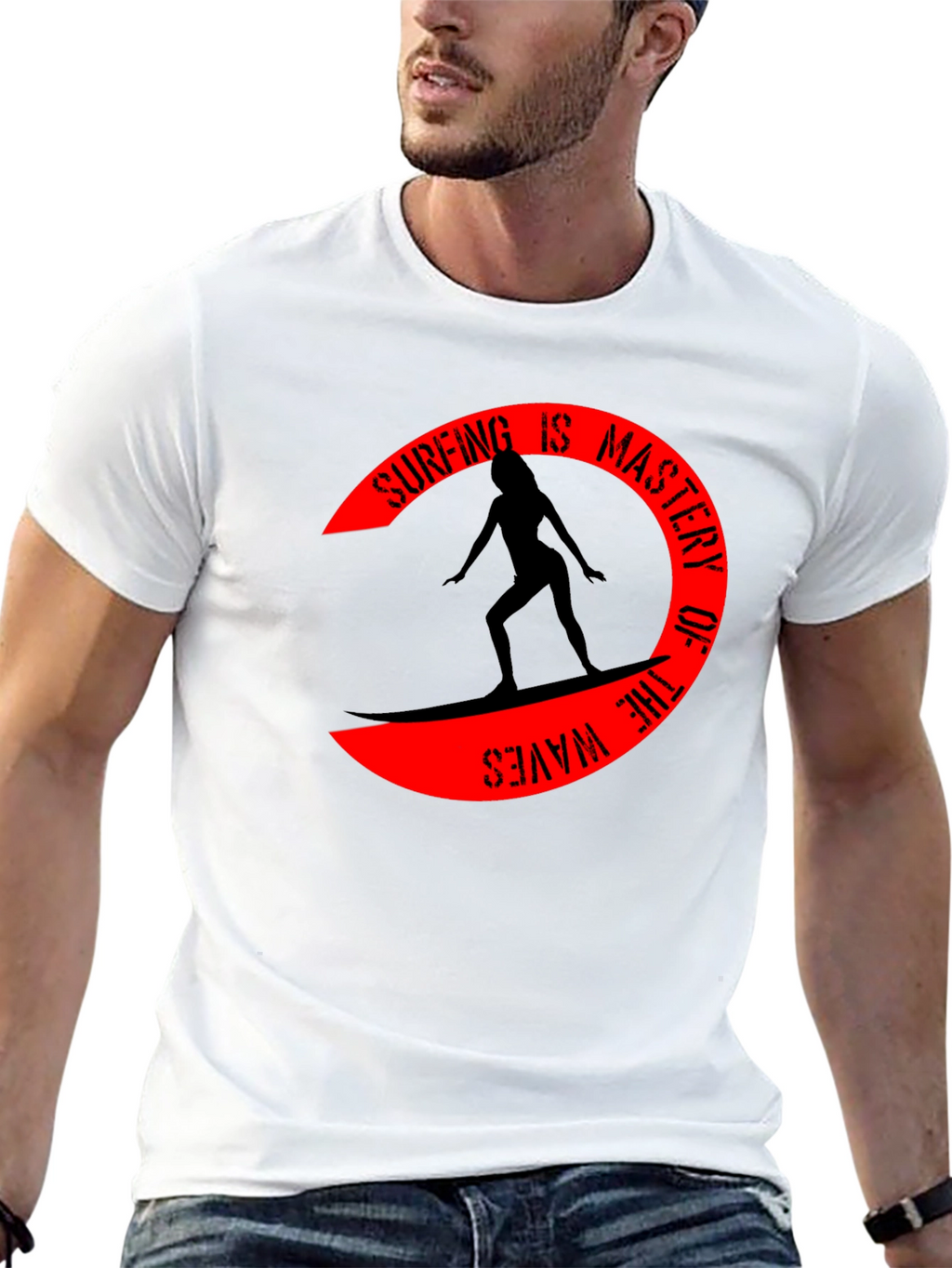 Surfing is Mastery of the Waves T-Shirt