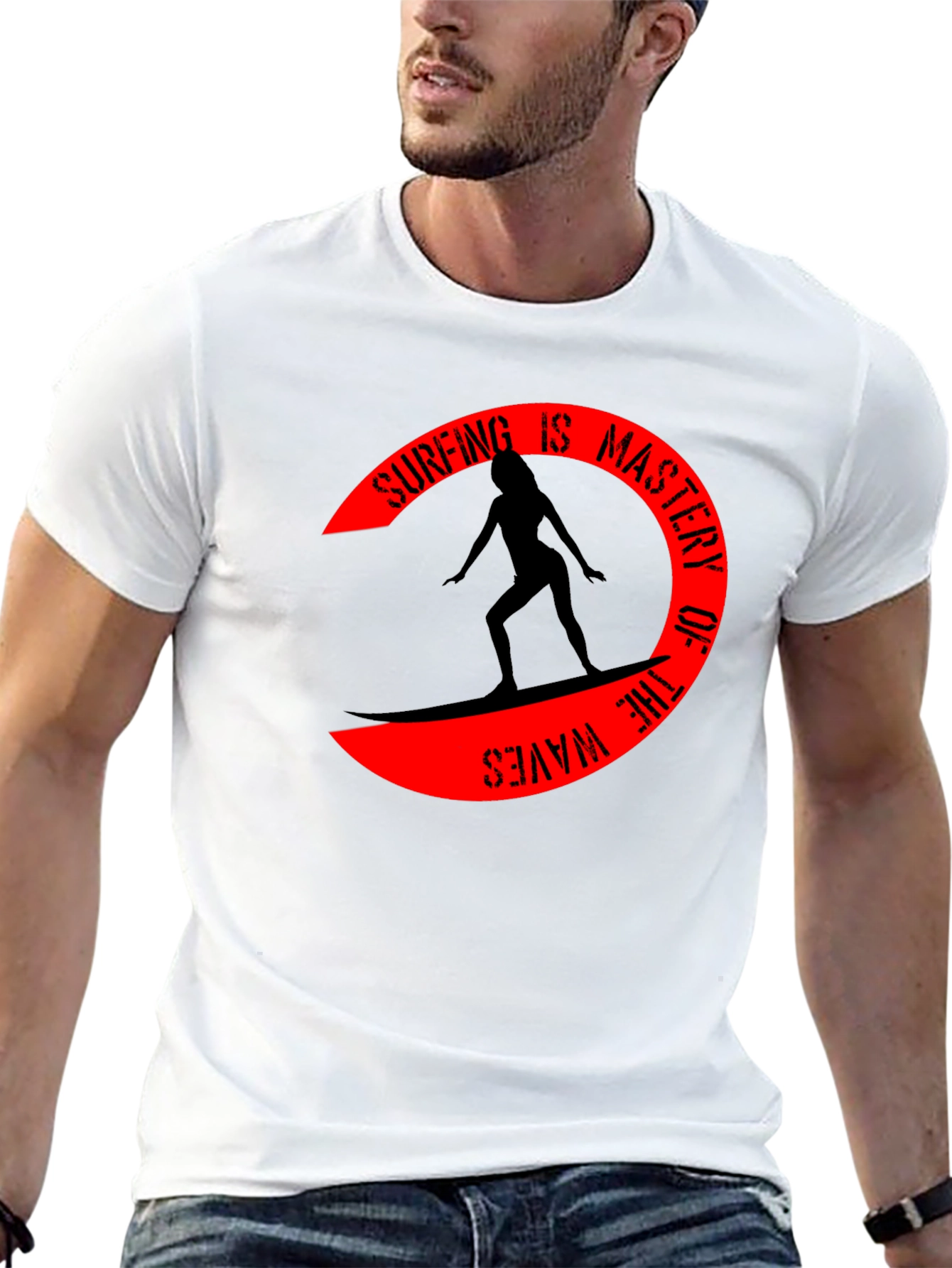 Surfing is Mastery of the Waves T-Shirt
