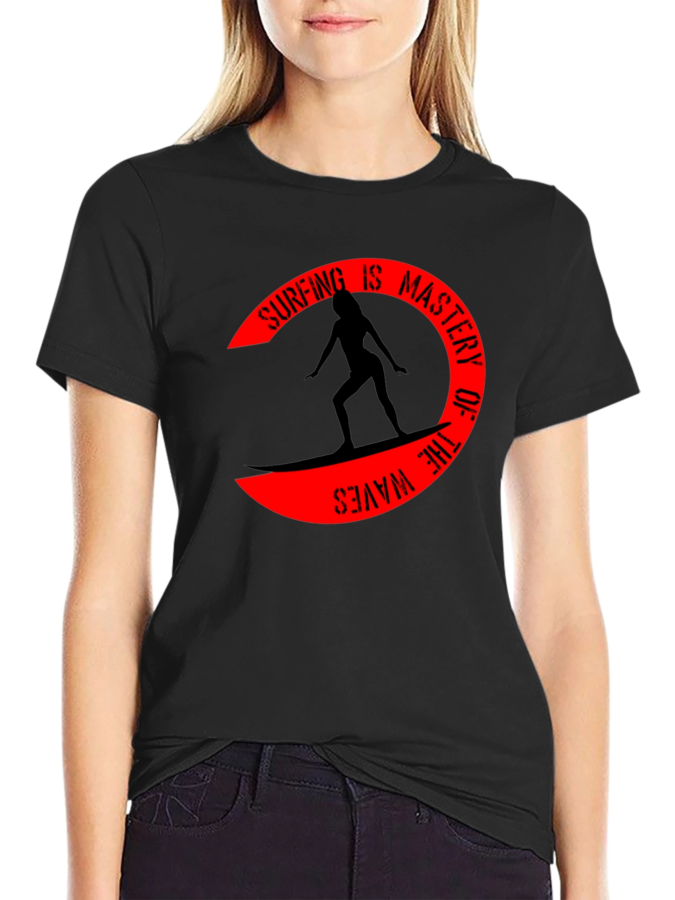 Surfing is Mastery of the Waves T-Shirt