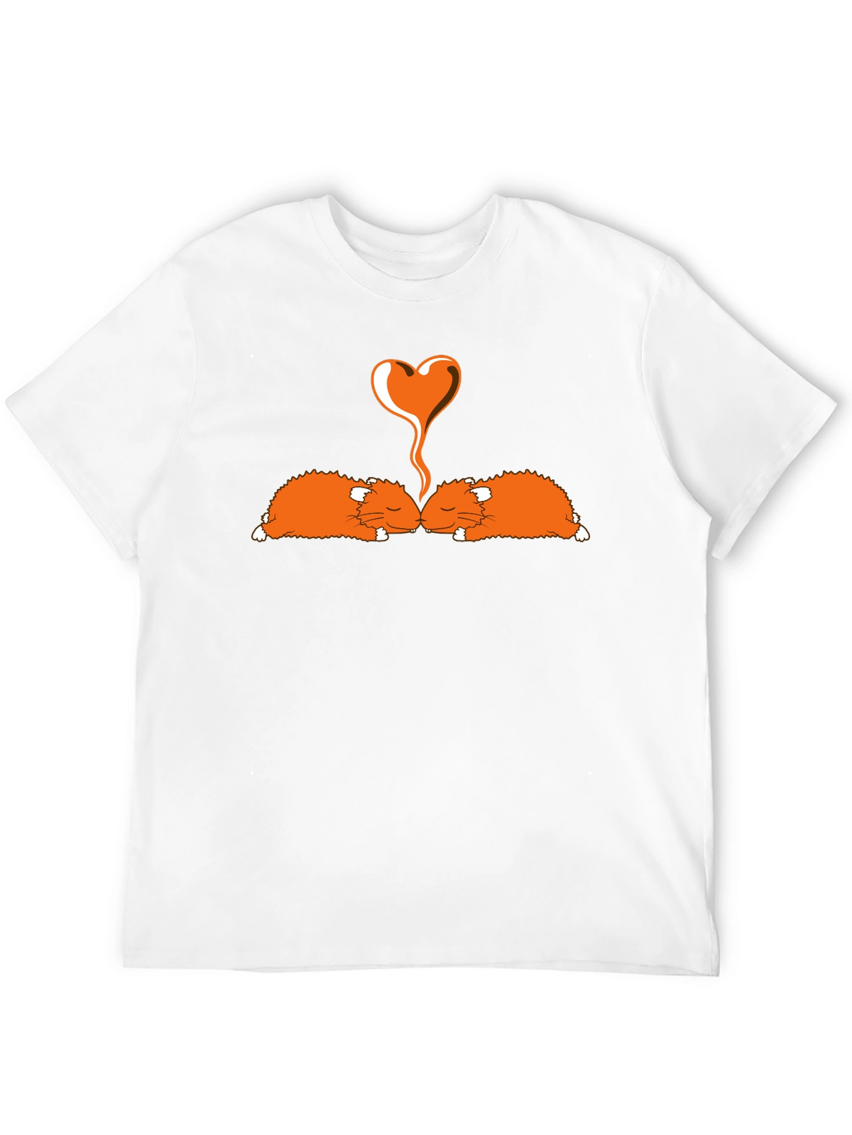 Hamster Love Black T-Shirt
