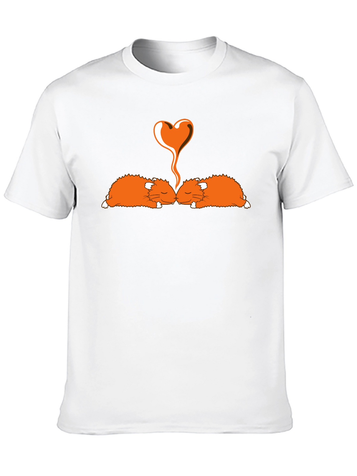 Hamster Love Black T-Shirt