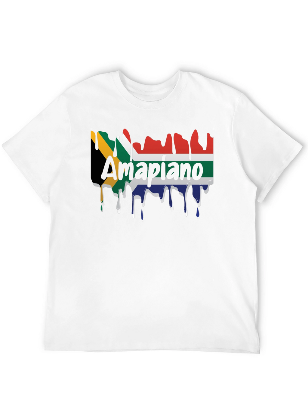 Amapiano South Africa Flag T-Shirt
