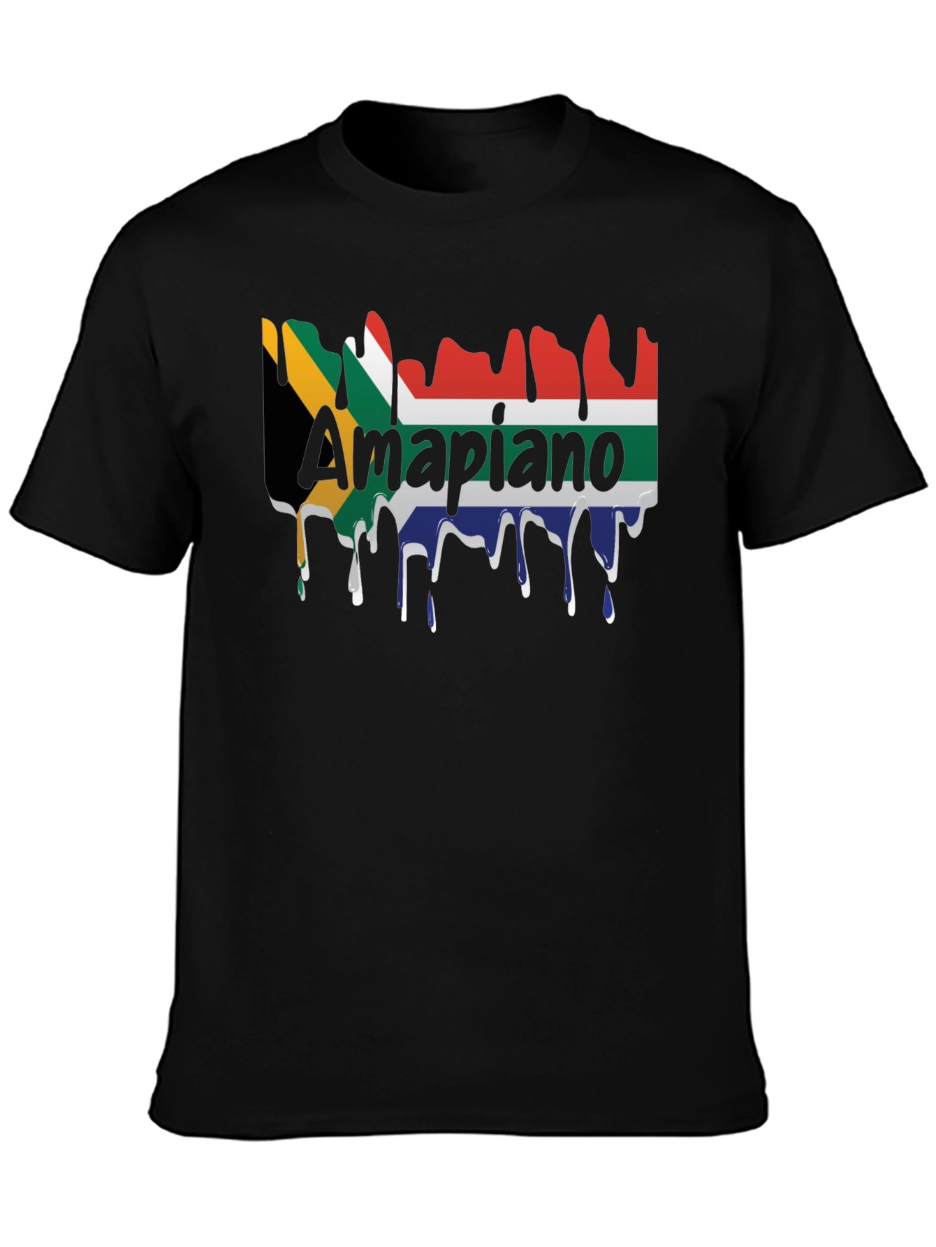 Amapiano South Africa Flag T-Shirt