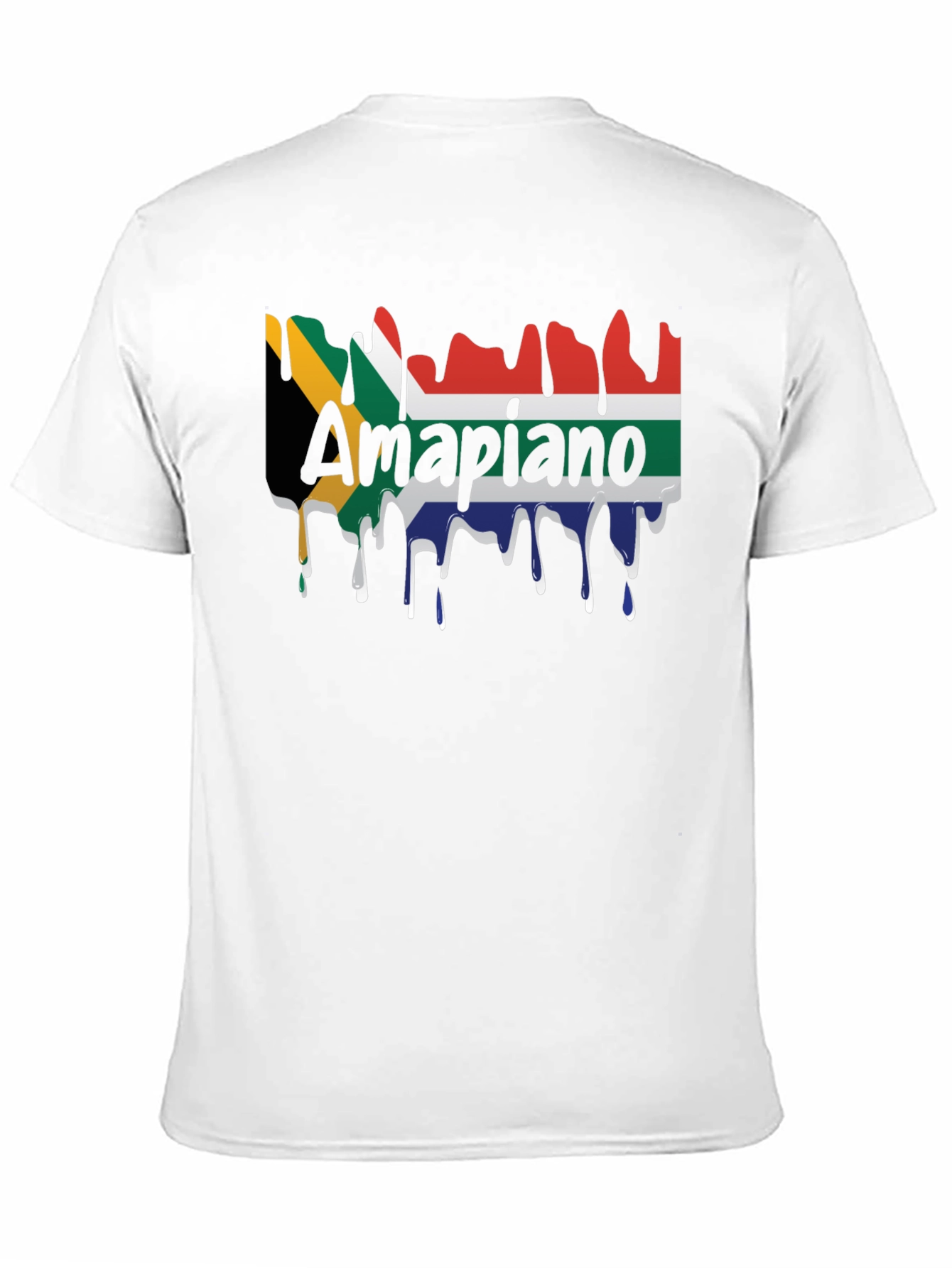 Amapiano South Africa Flag T-Shirt