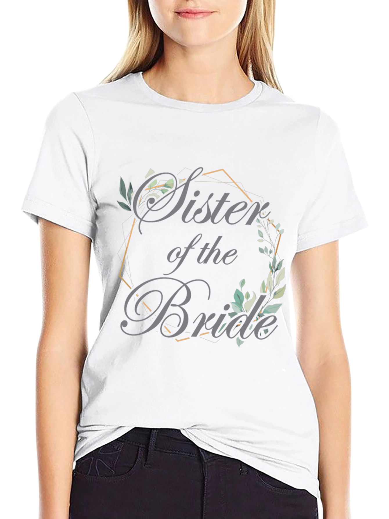 Sister of the Bride Graphic Tee - Wedding Party Apparel