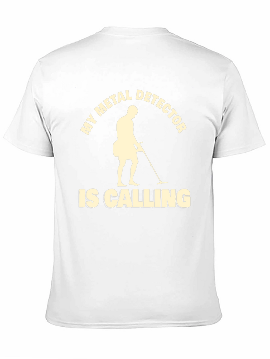 Metal Detector Calling Graphic T-Shirt