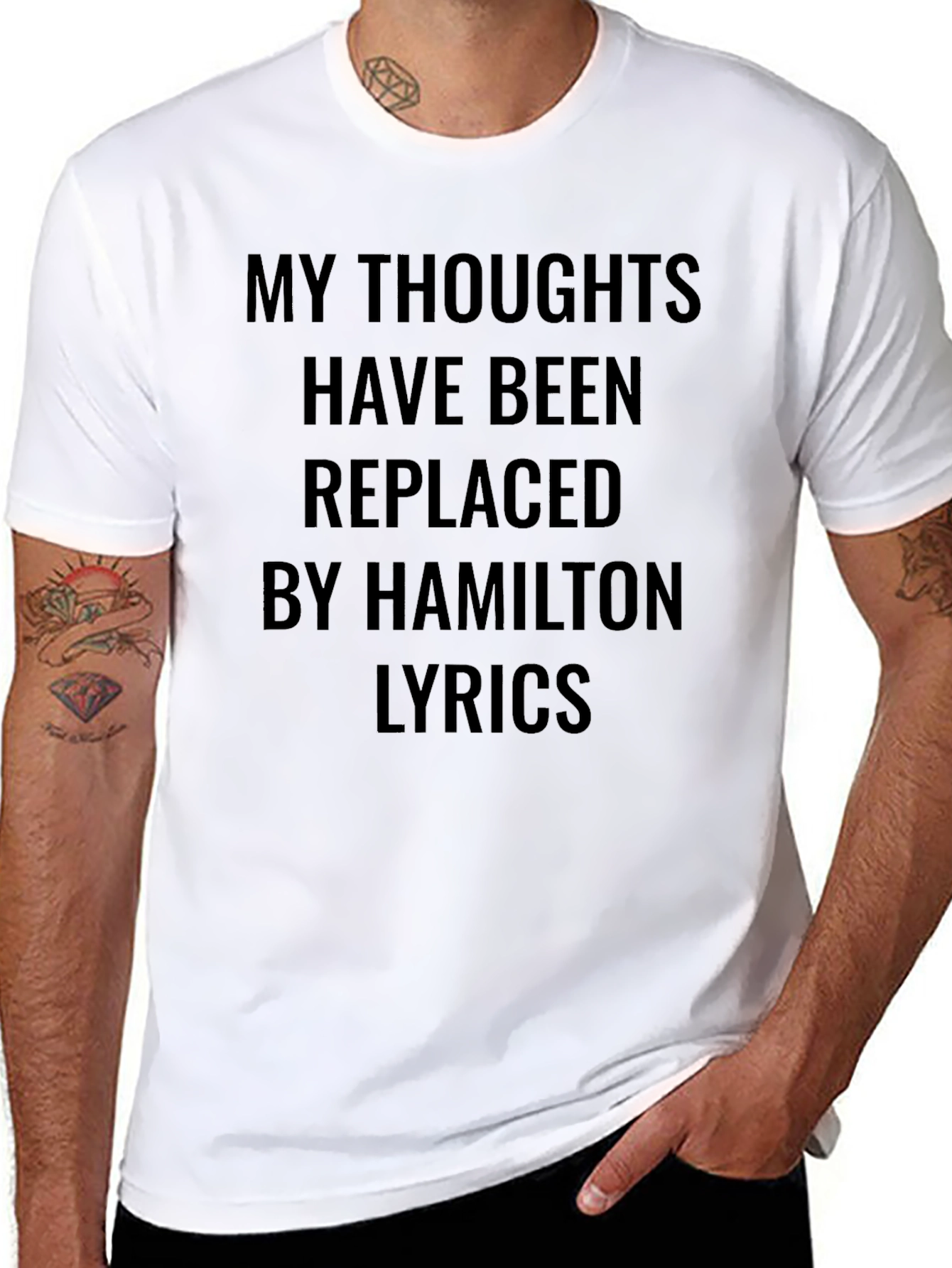 Hamilton Lyrics T-Shirt