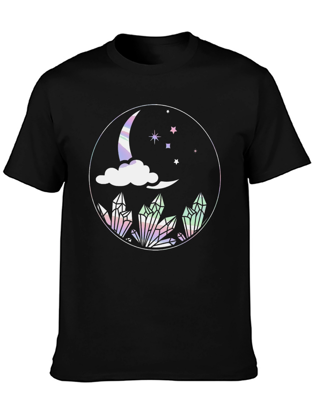 Mystic Moon Crystal Graphic Tee