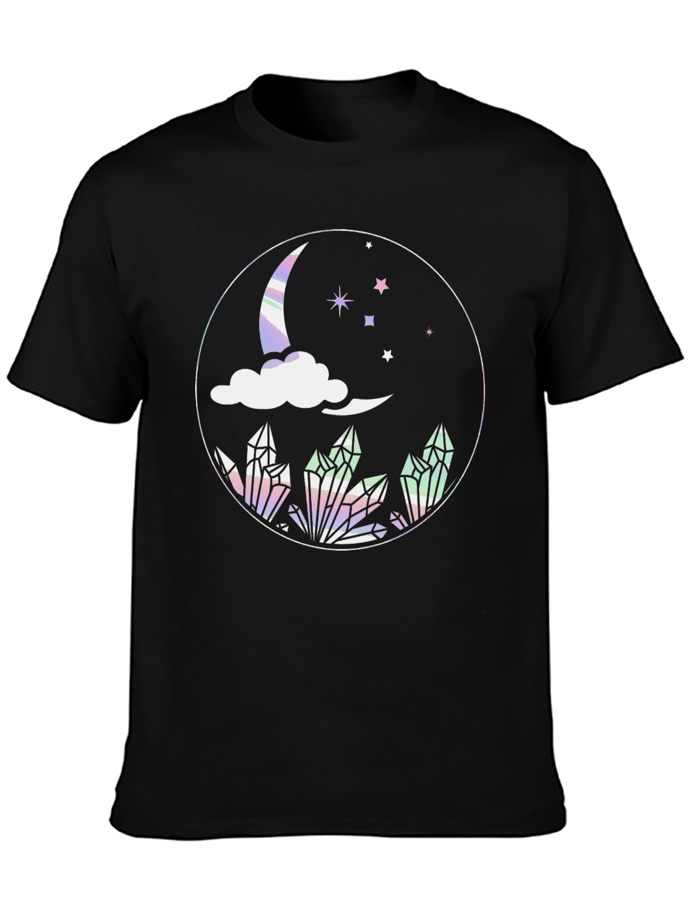 Mystic Moon Crystal Graphic Tee
