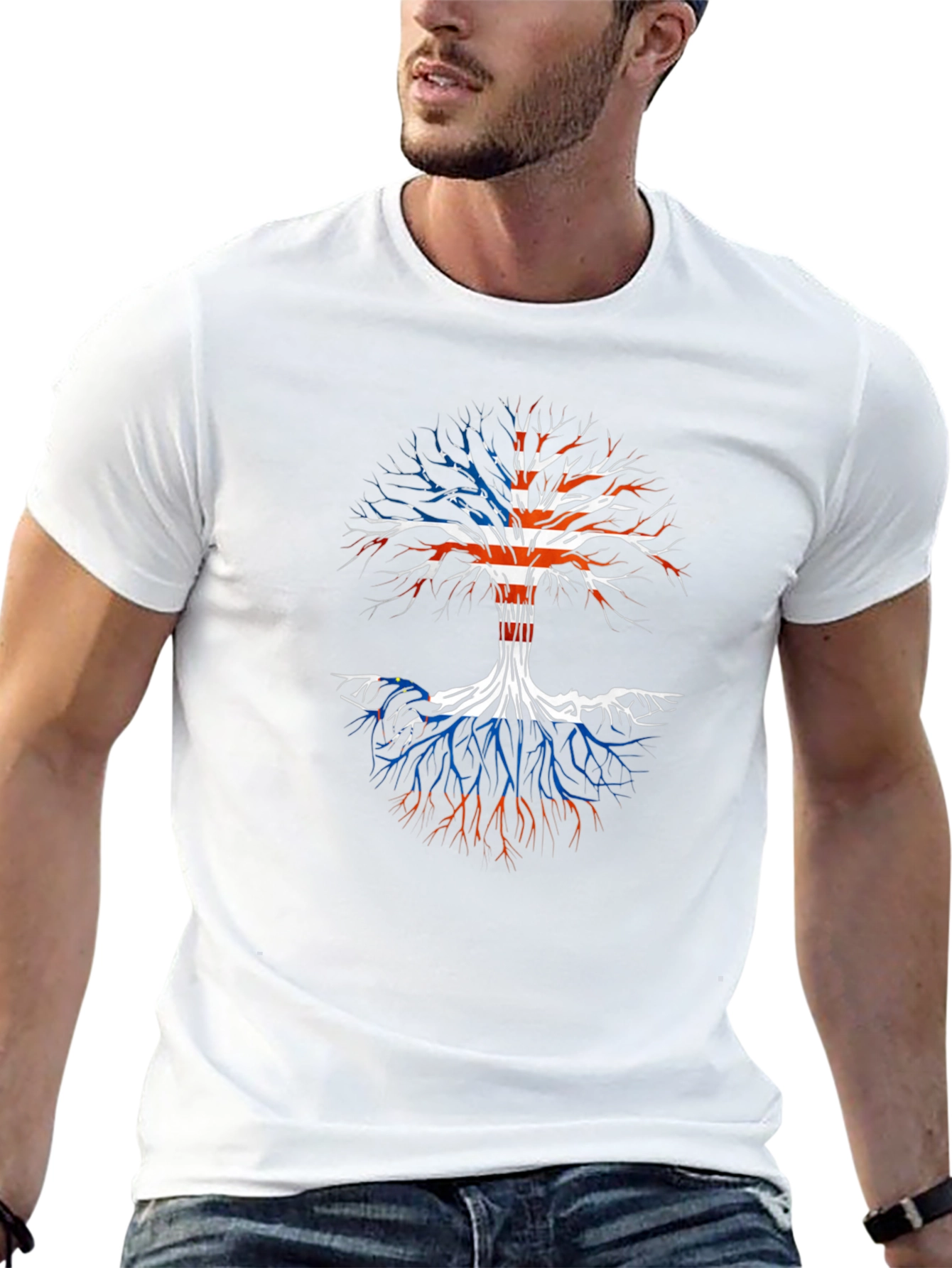 Flag Tree Graphic Tee - Roots & Unity