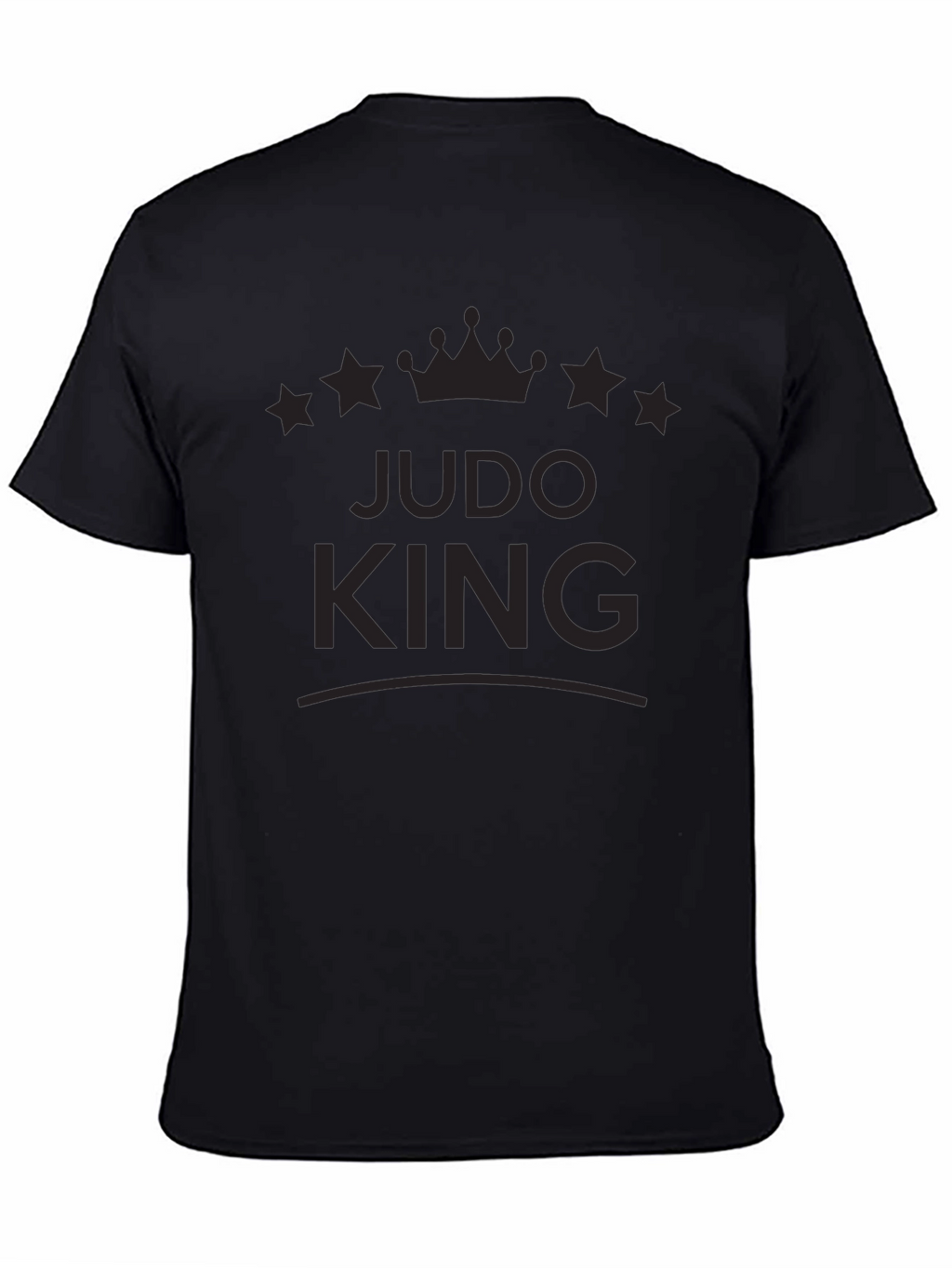 Judo King Black Graphic Tee