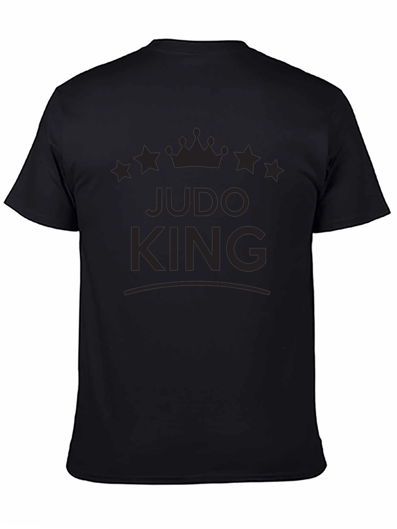 Judo King Black Graphic Tee