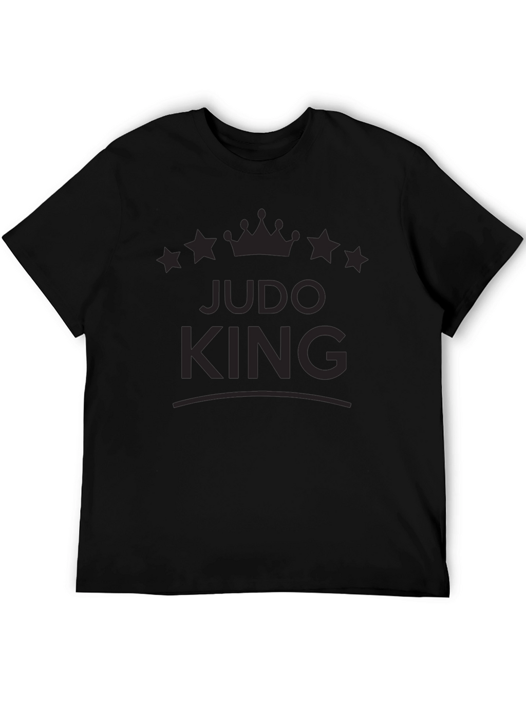 Judo King Black Graphic Tee