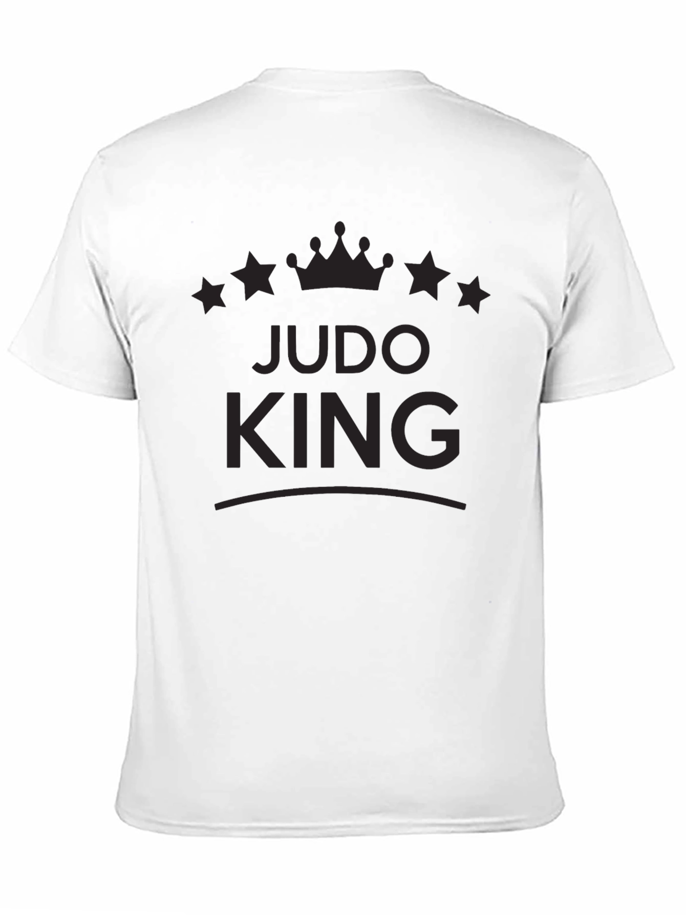 Judo King Black Graphic Tee
