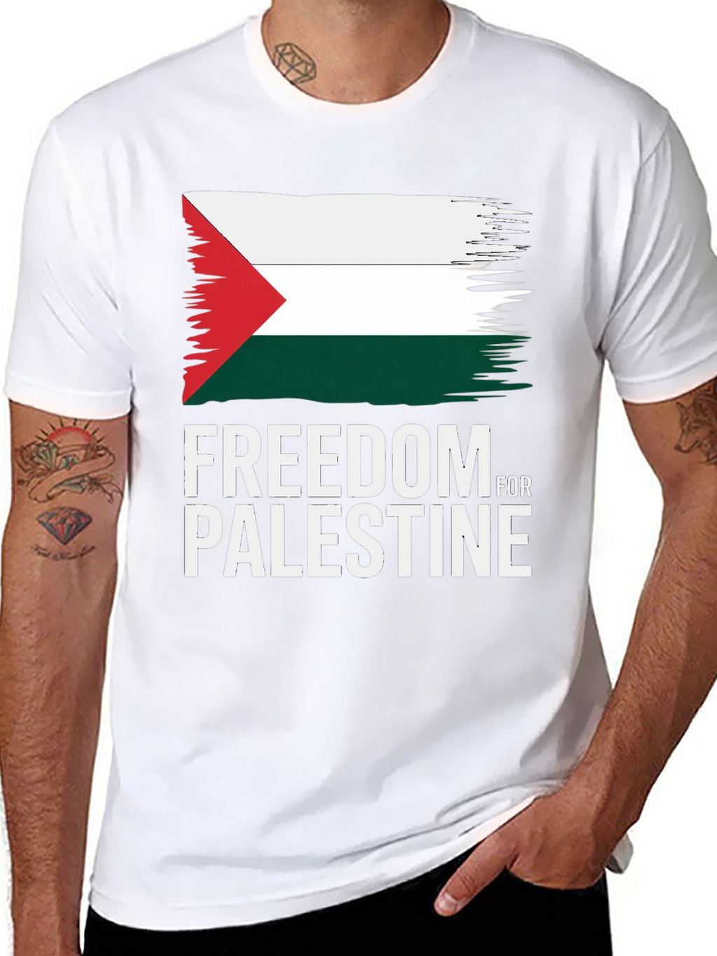 Freedom For Palestine Graphic Tee