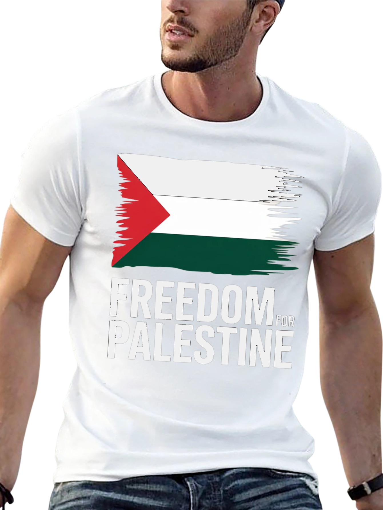 Freedom For Palestine Graphic Tee