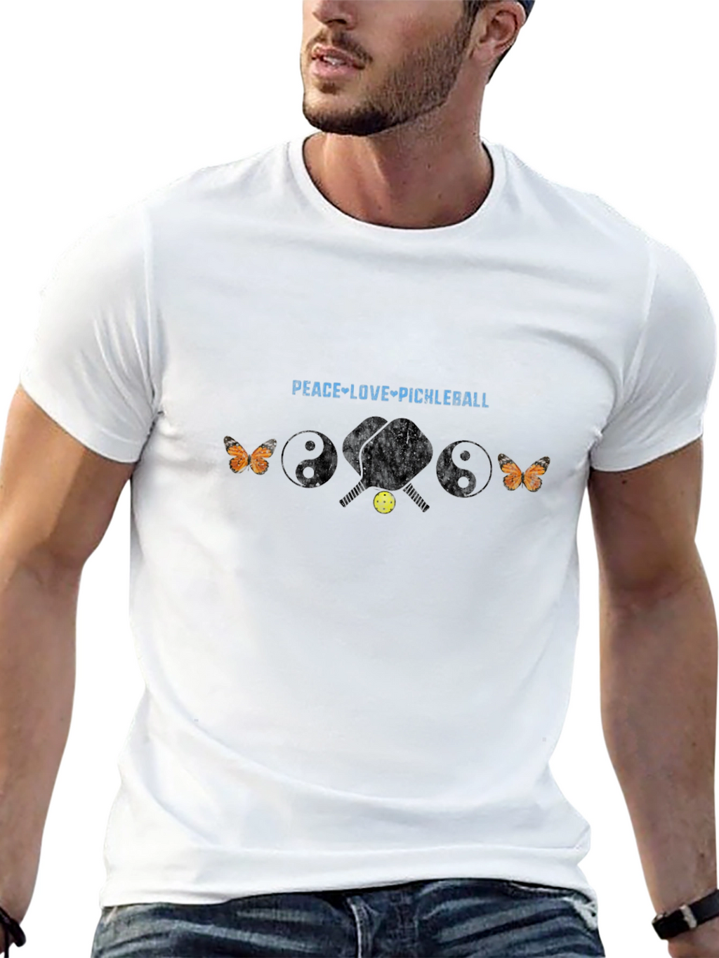 Peace Love Pickleball T-Shirt