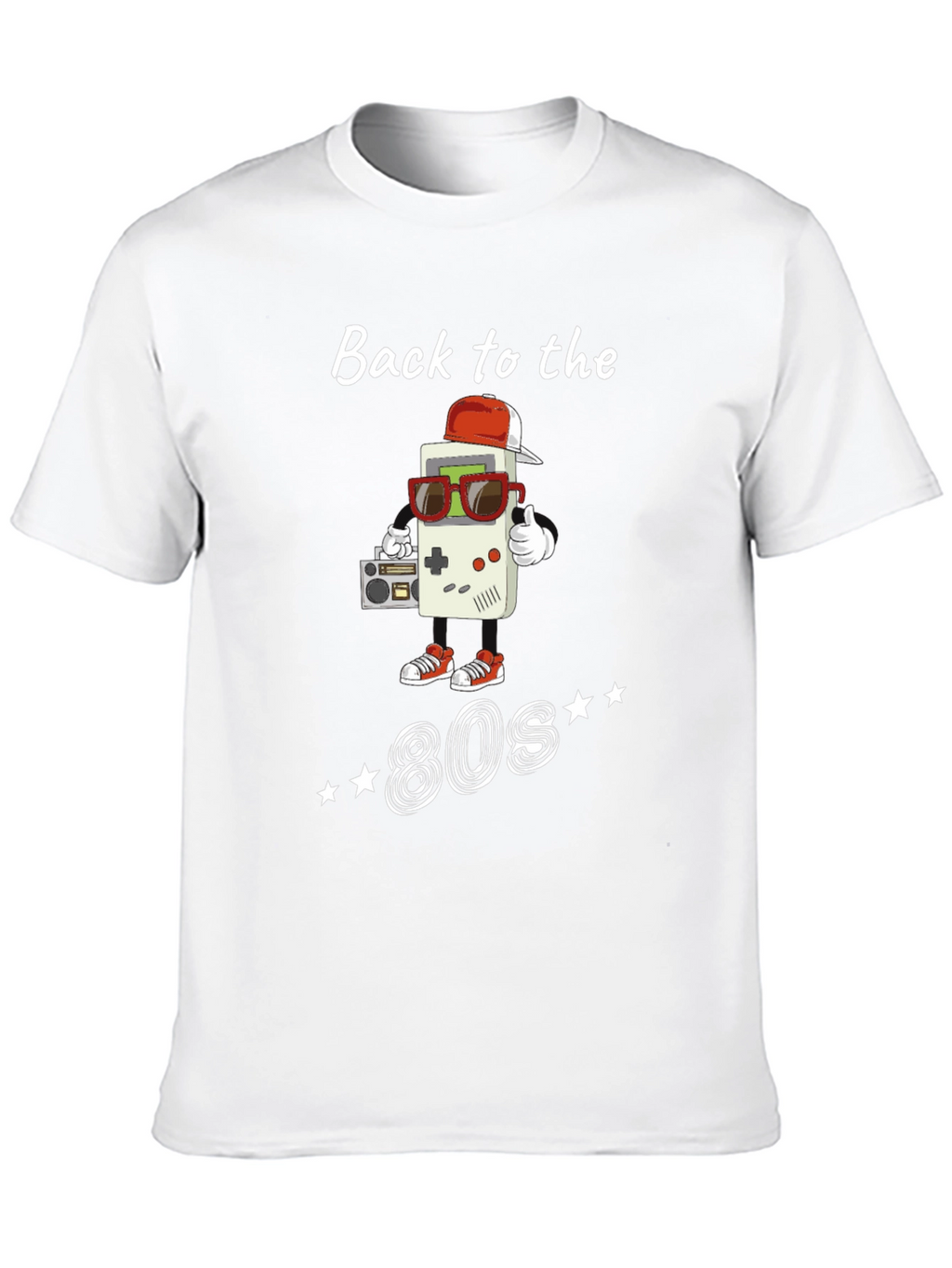 Back to the 80s Black T-Shirt