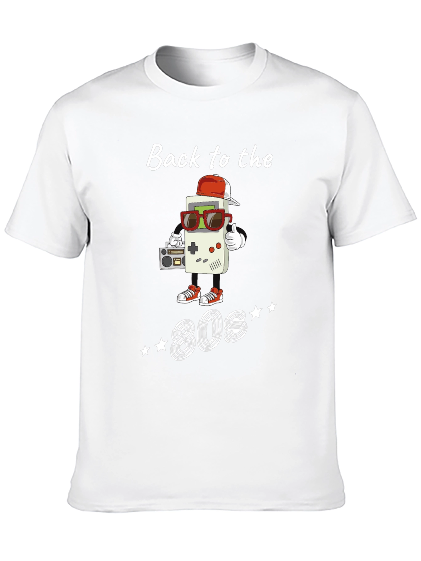 Back to the 80s Black T-Shirt