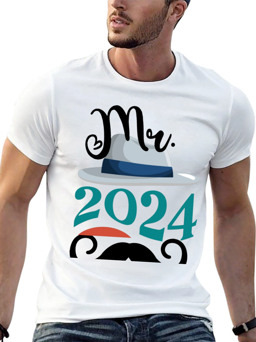 Mr. 2024 T-Shirt - New Year Celebration