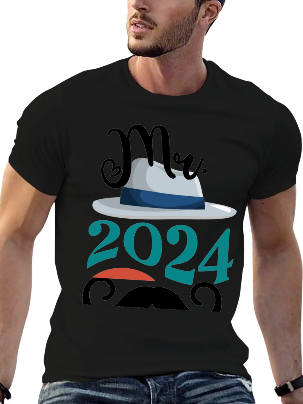 Mr. 2024 T-Shirt - New Year Celebration